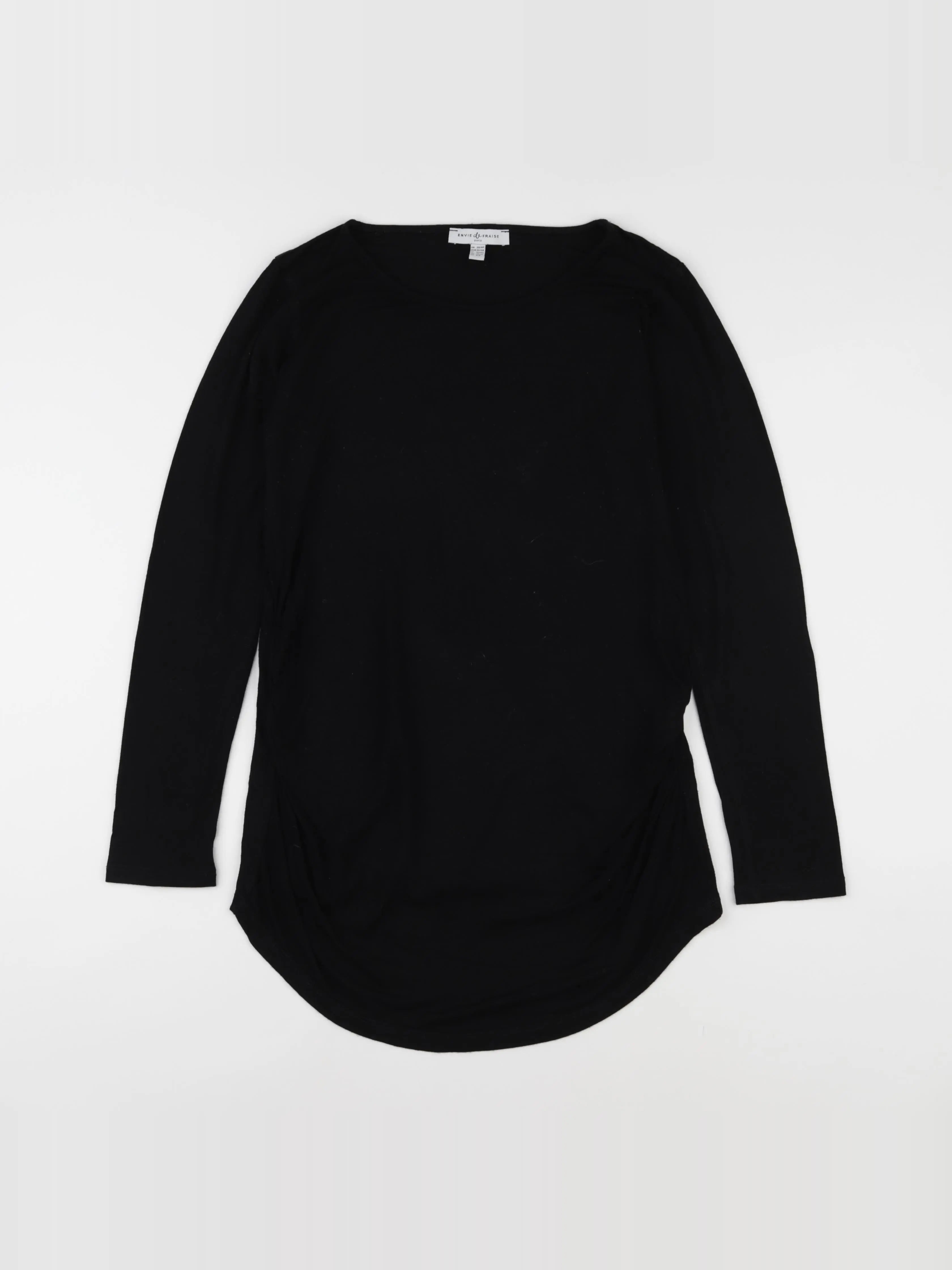 Envie de fraise - tee-shirt grossesse noir - 38 à 40