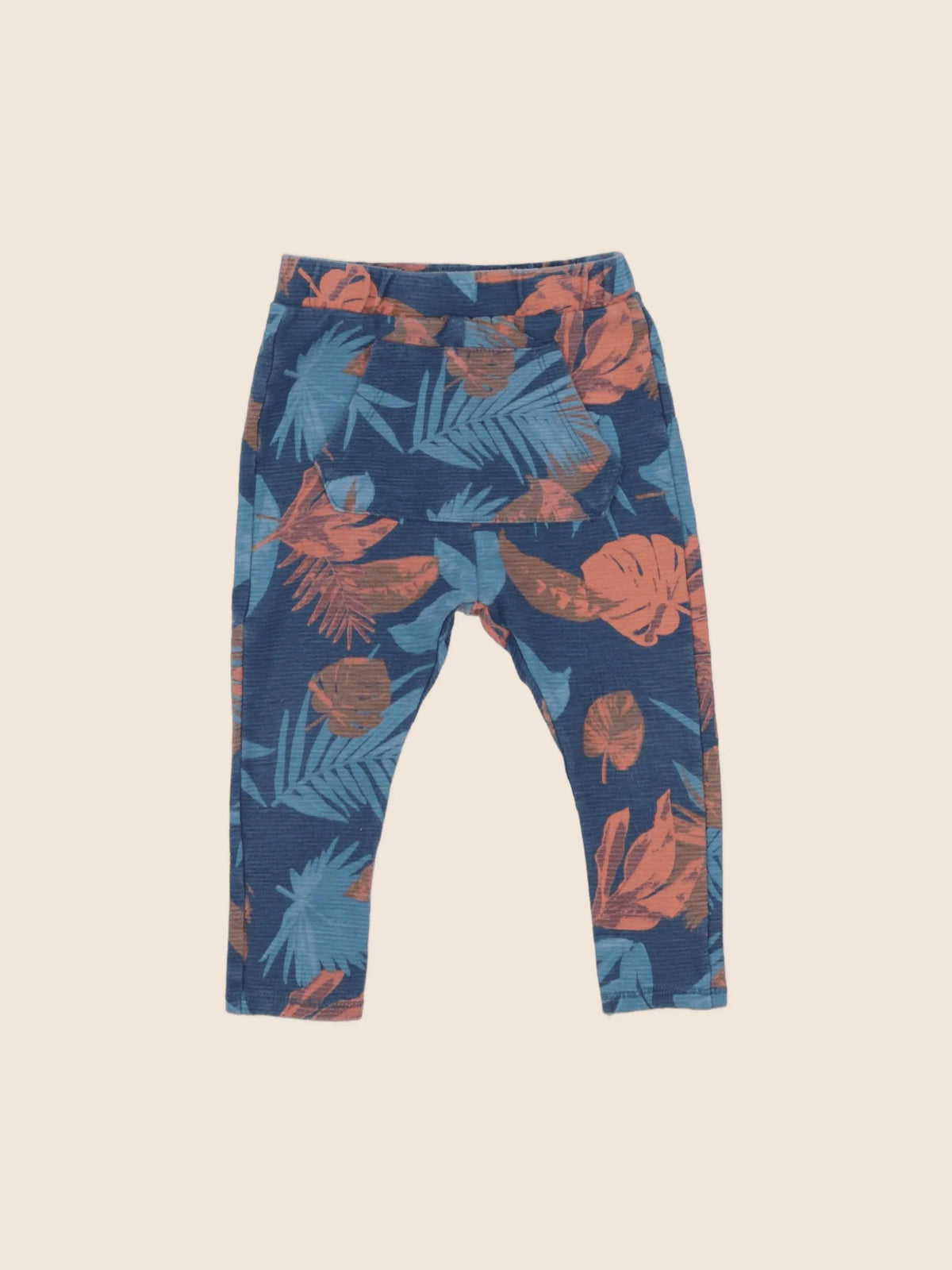 Zara - sarouel bleu - 9/12 mois