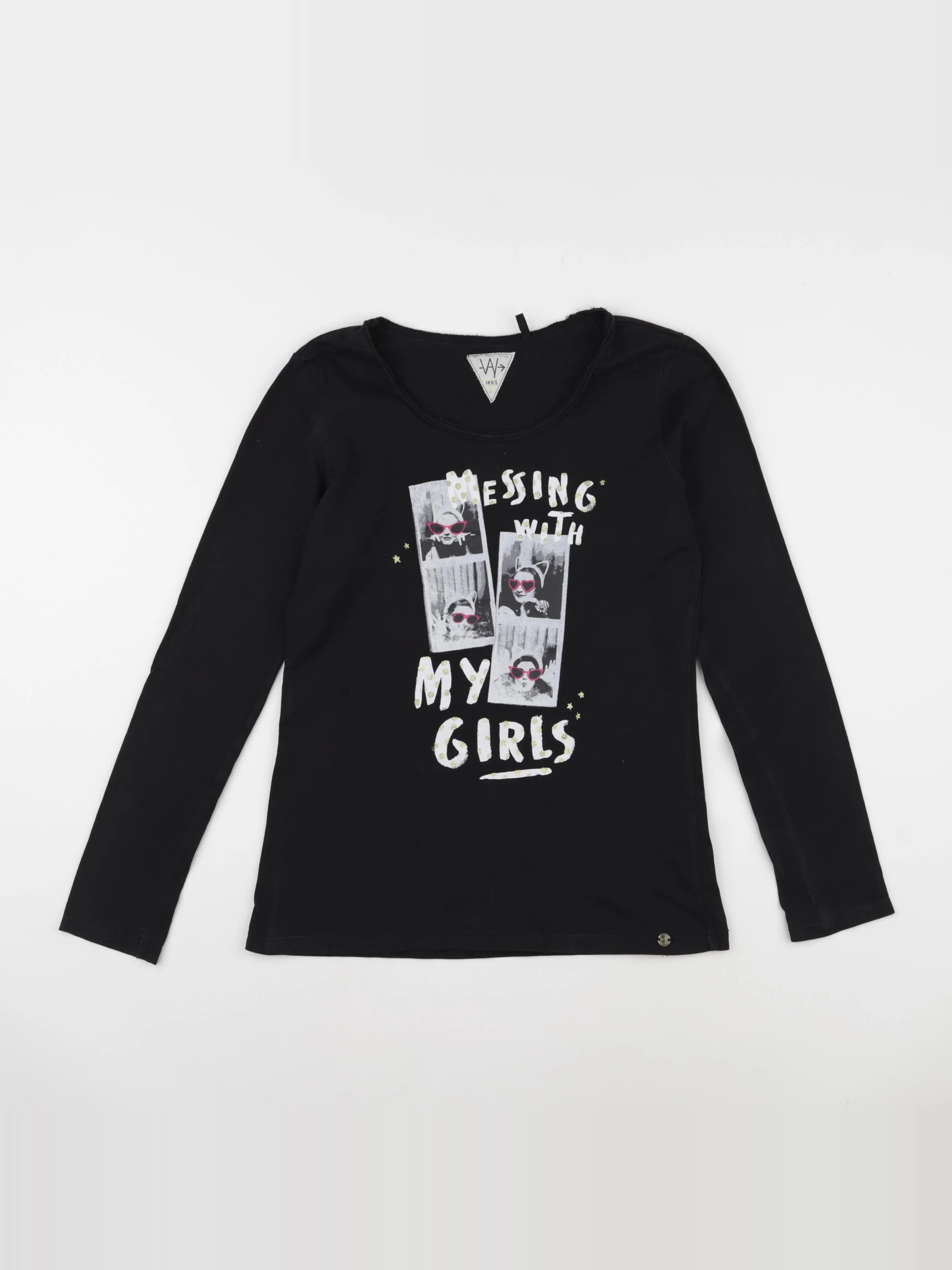 IKKS - tee-shirt multicolore - 16 ans