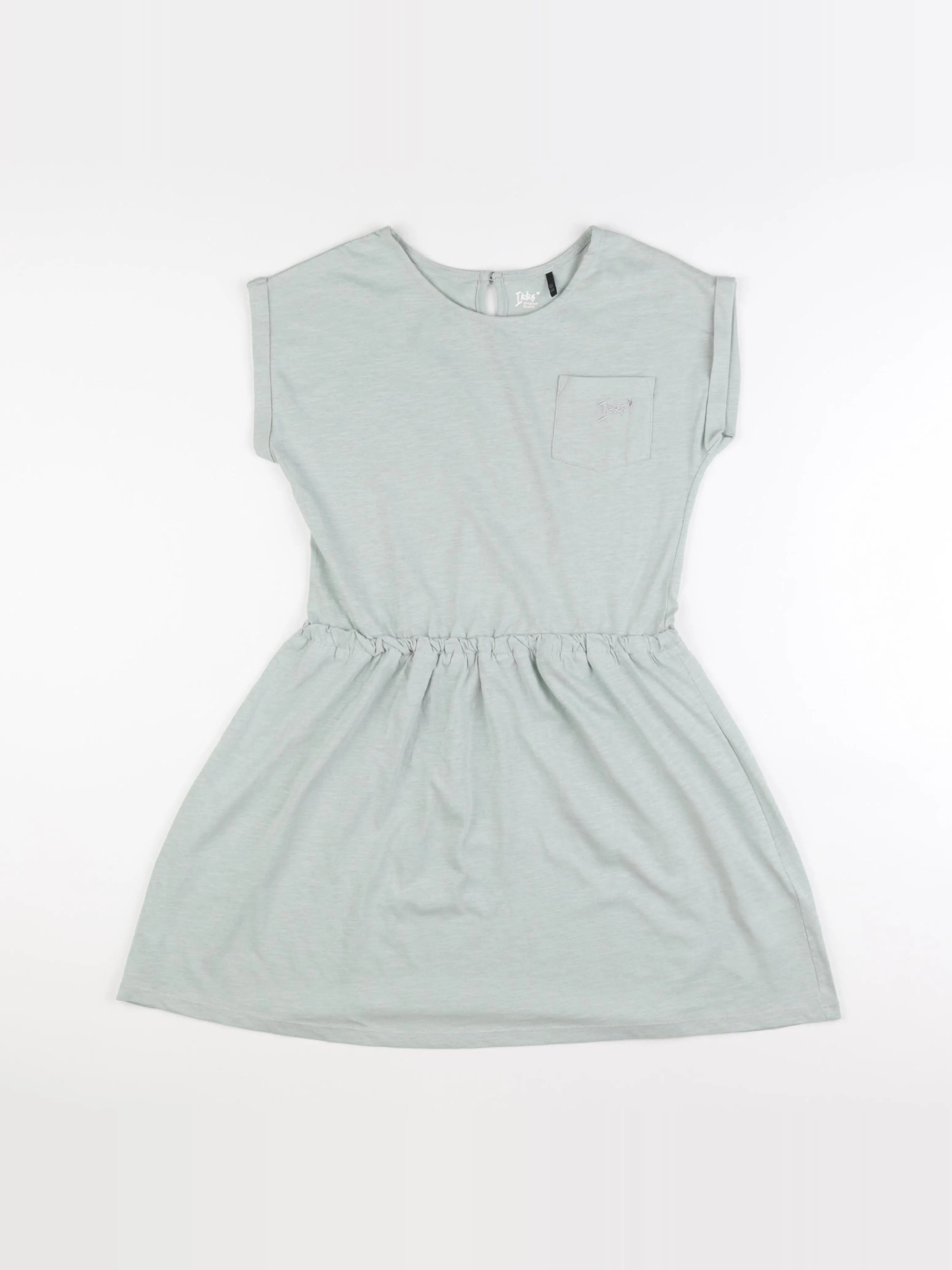 IKKS - robe bleu - 10 ans