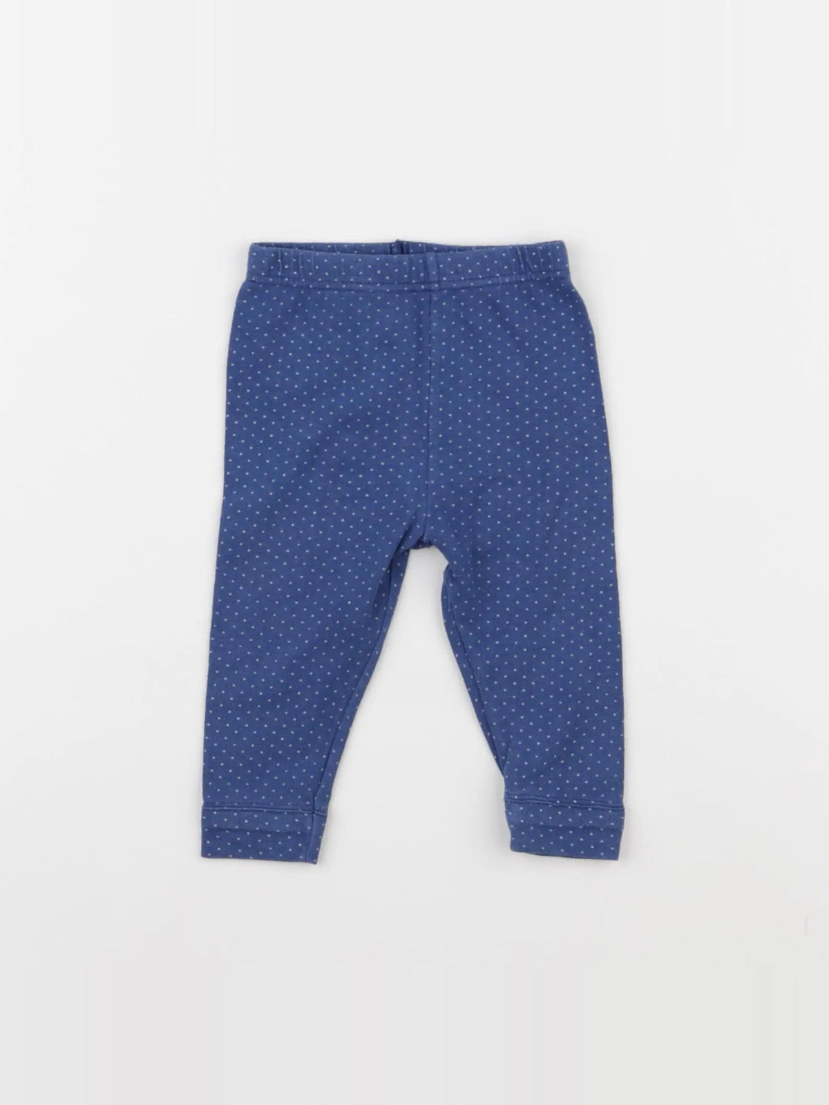 Petit Bateau - legging bleu - 6 mois