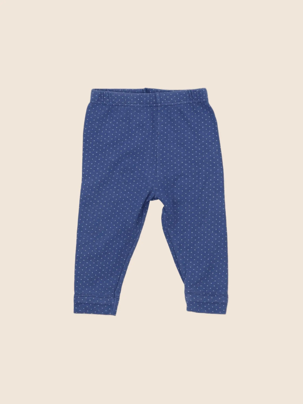 Petit Bateau - legging bleu - 6 mois