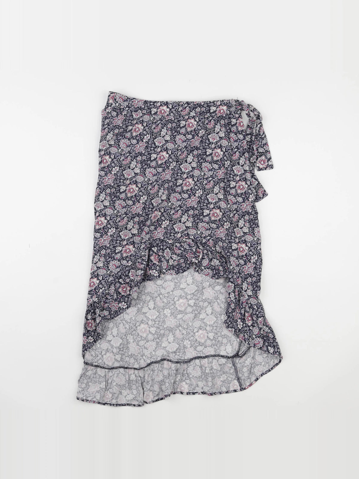 IKKS - jupe bleu, rose - 10 ans