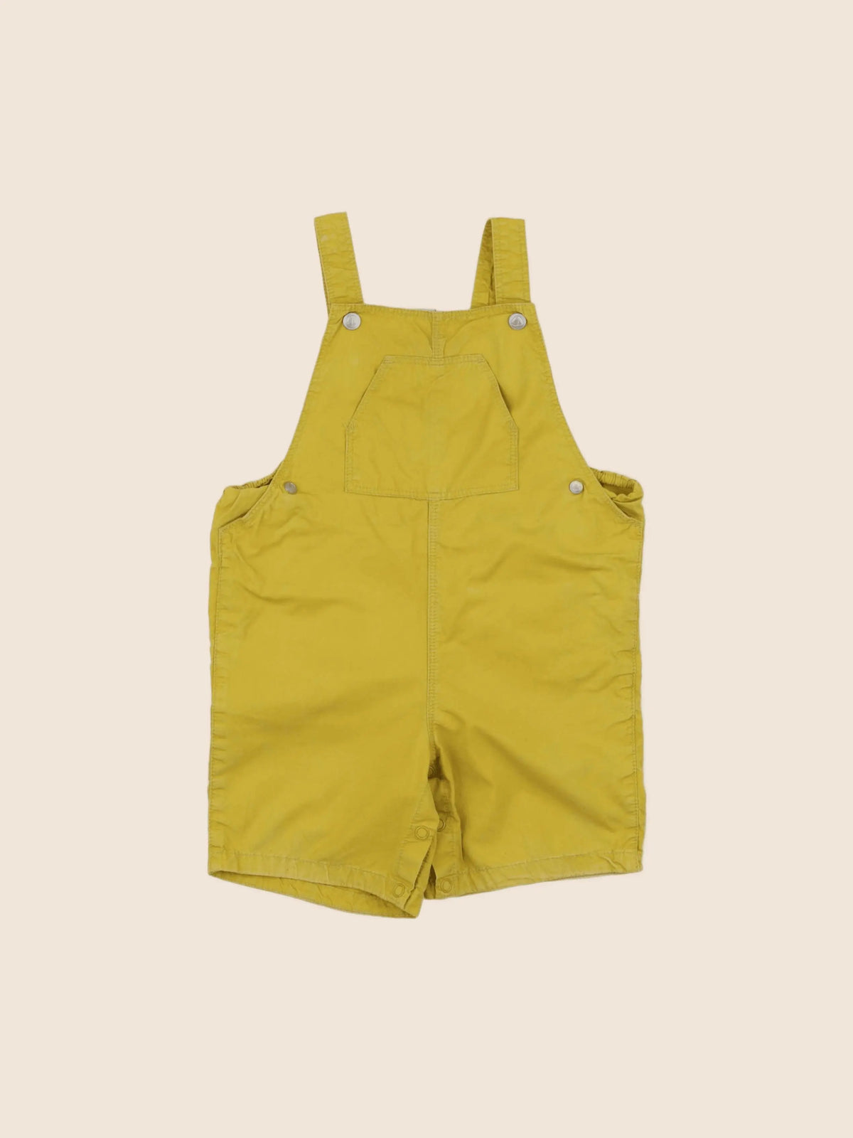 Petit Bateau - salopette jaune - 24 mois