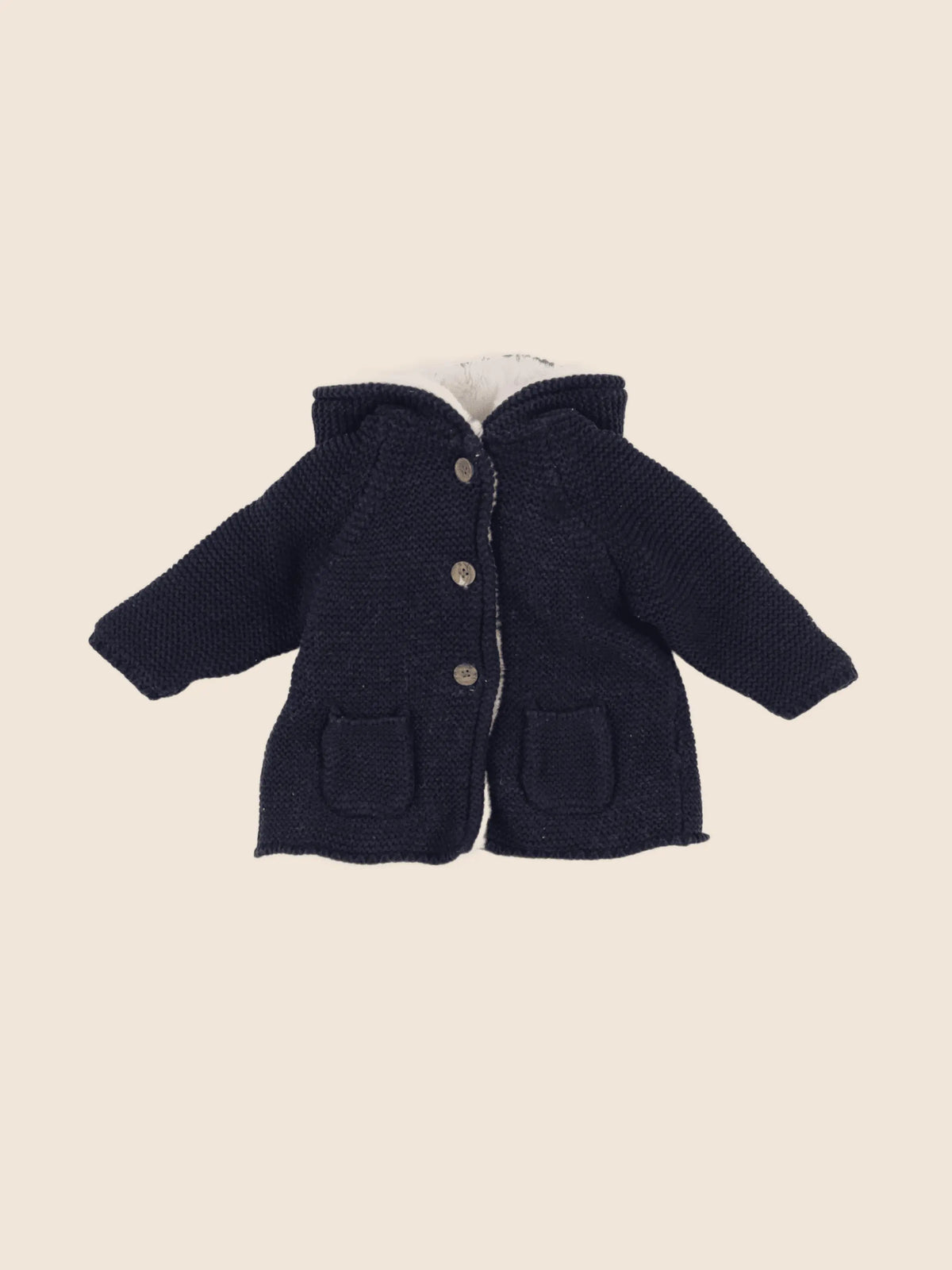 Vertbaudet - veste bleu - 6 mois
