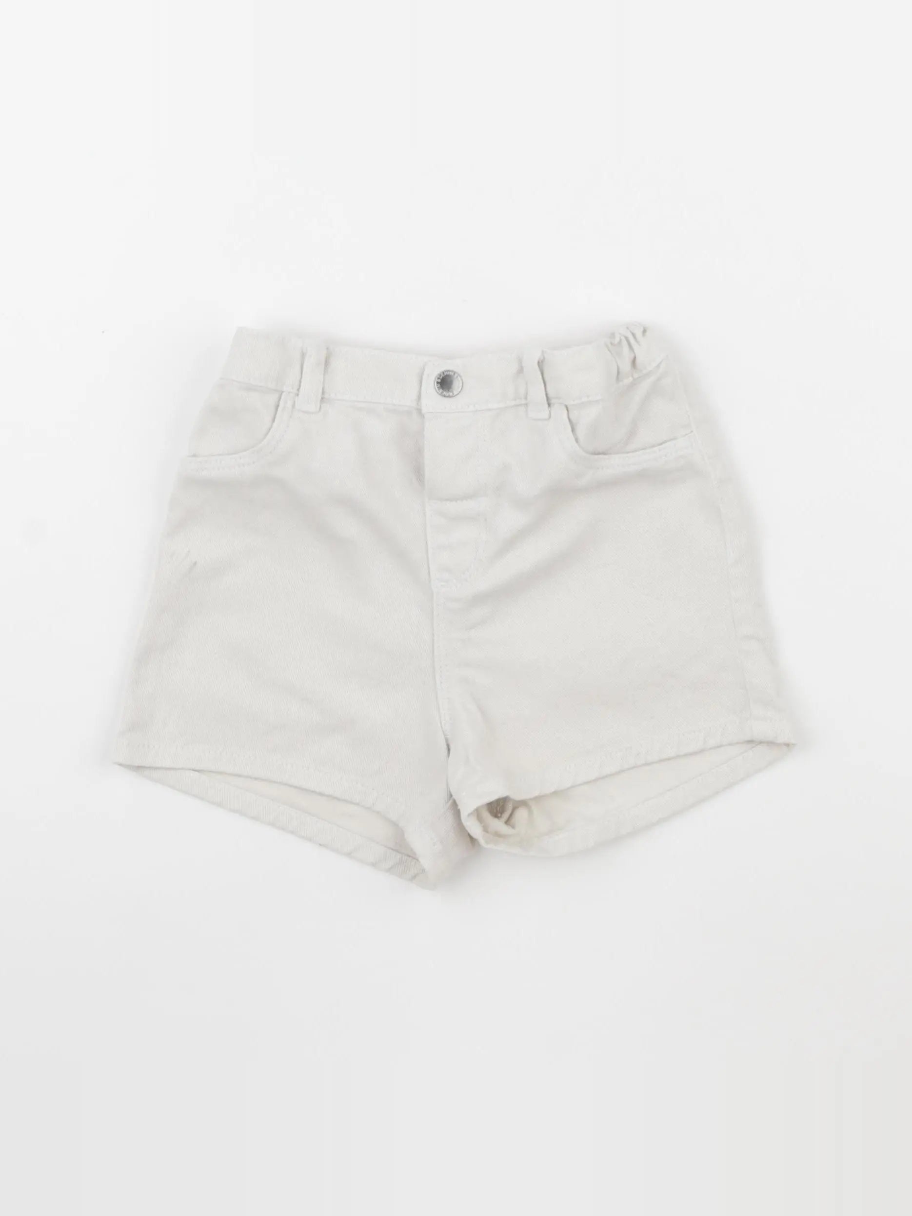 H&M - short beige - 18/24 mois