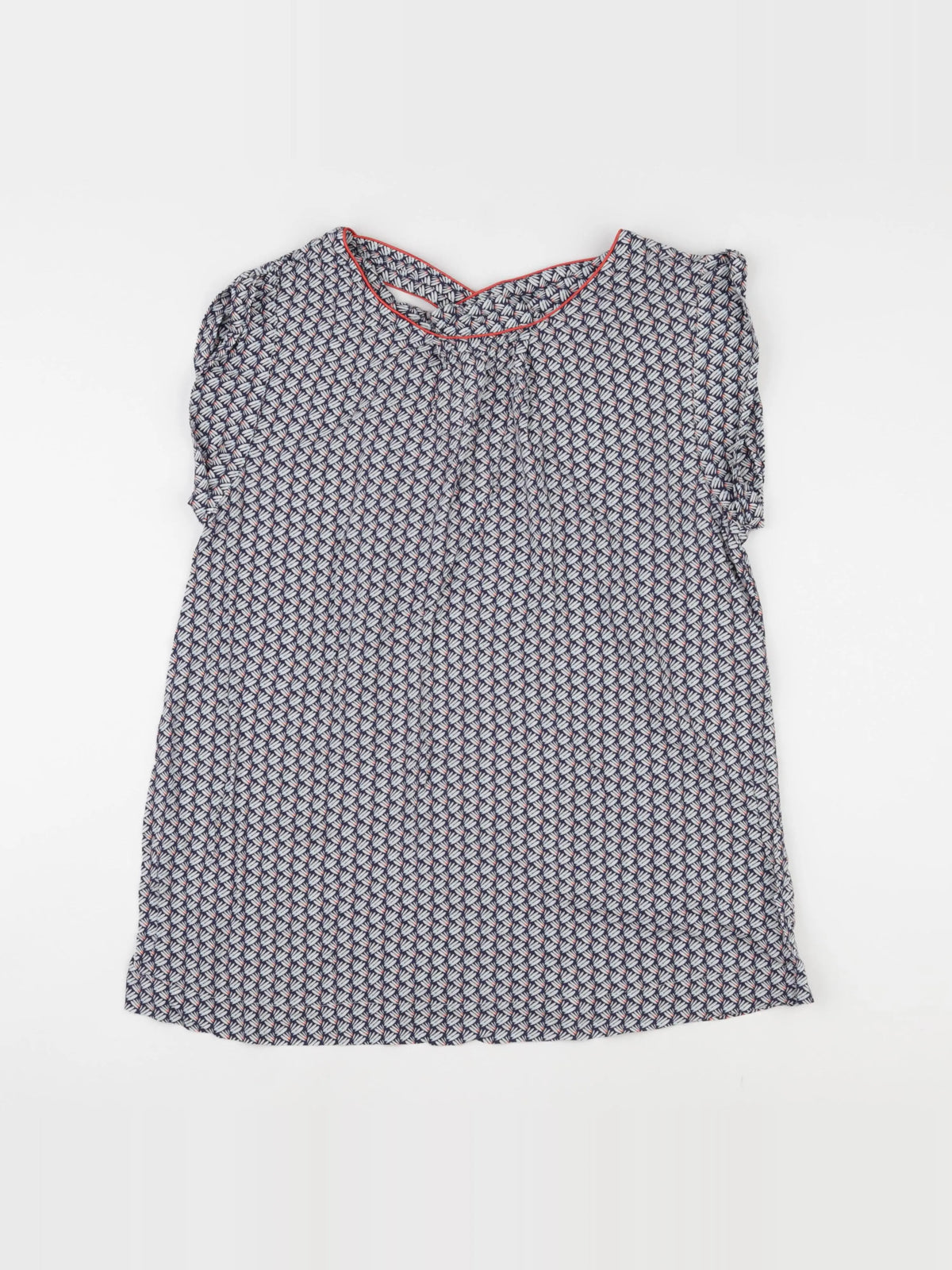 OB'MUM - blouse grossesse blanc, bleu - 38