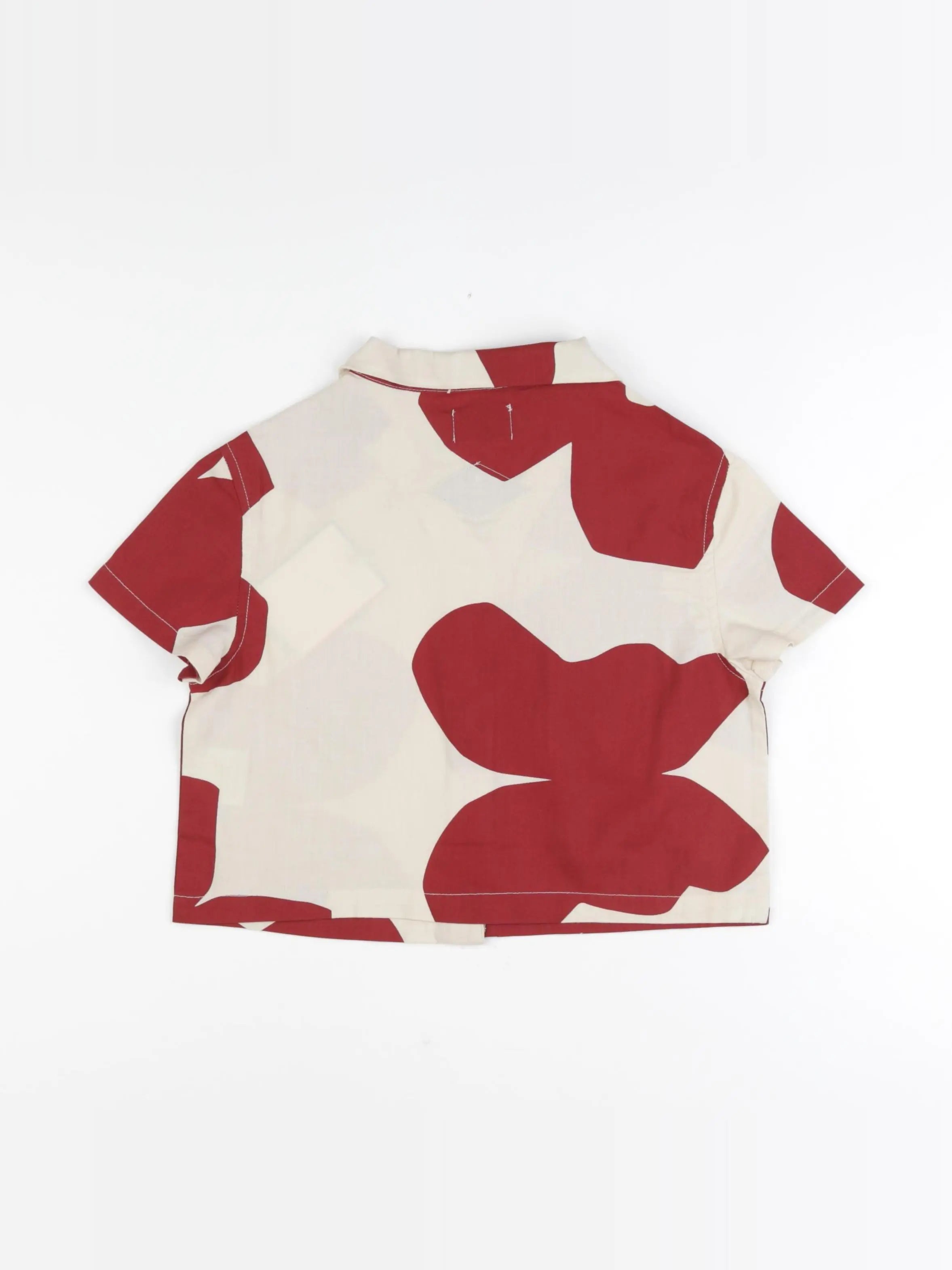Blouse GAIA papillon rouge