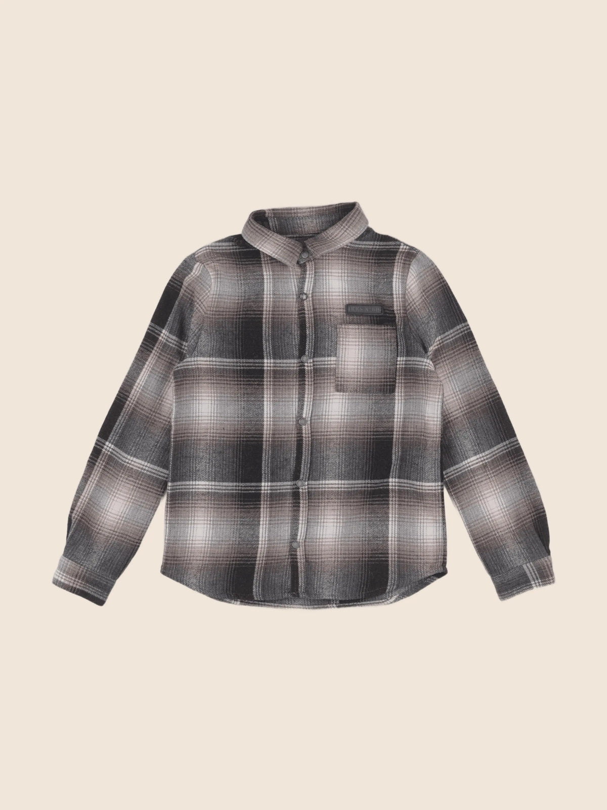 IKKS - chemise marron - 8 ans