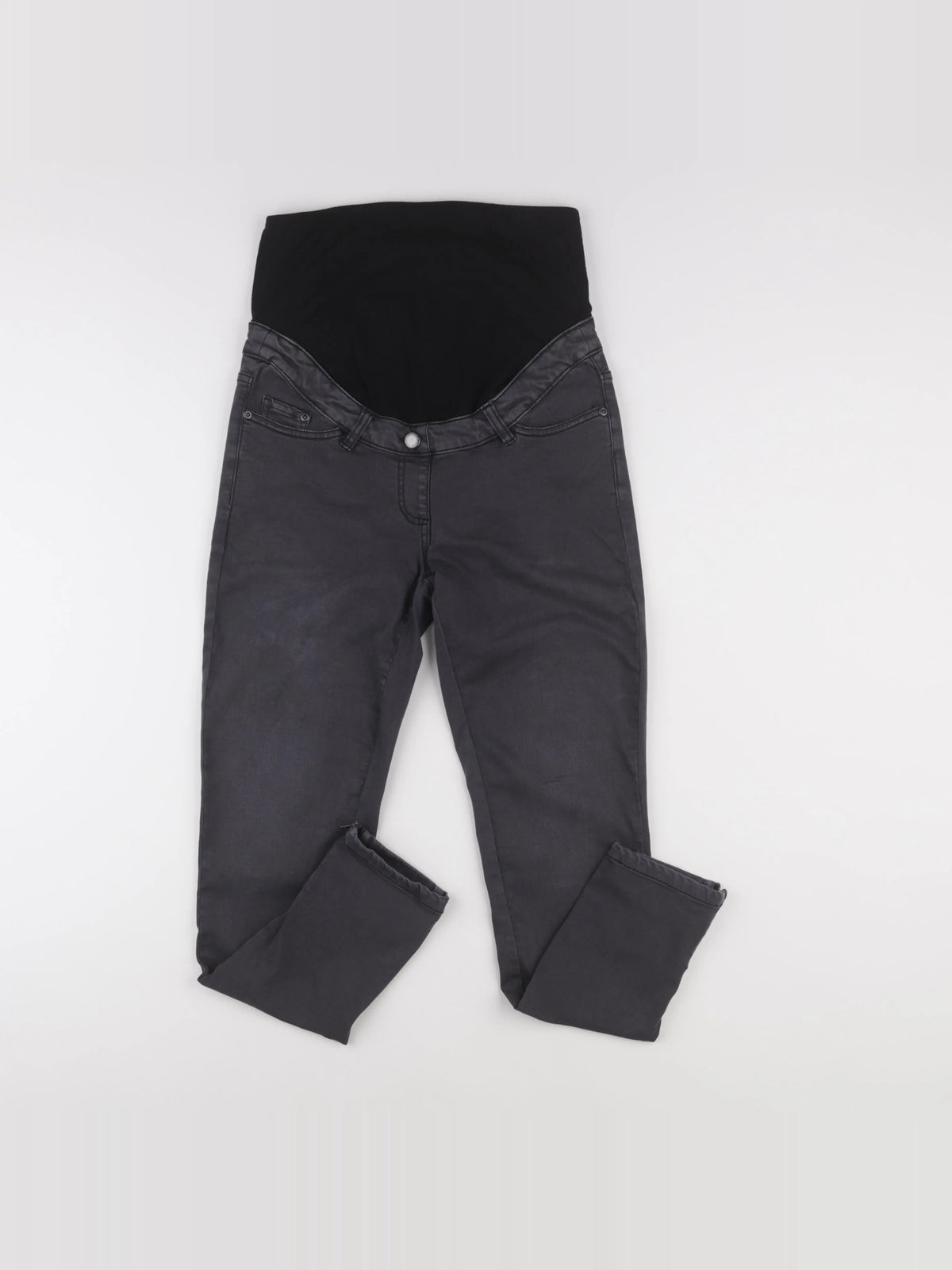 Vertbaudet - jean grossesse gris - 36