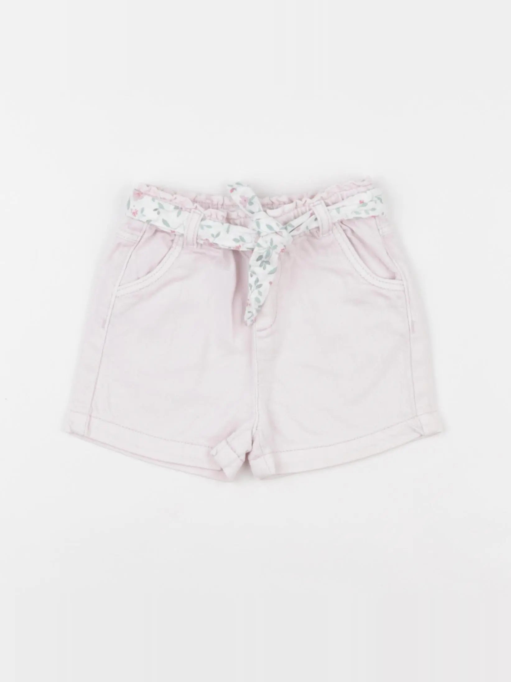 Vertbaudet - short rose - 9 mois