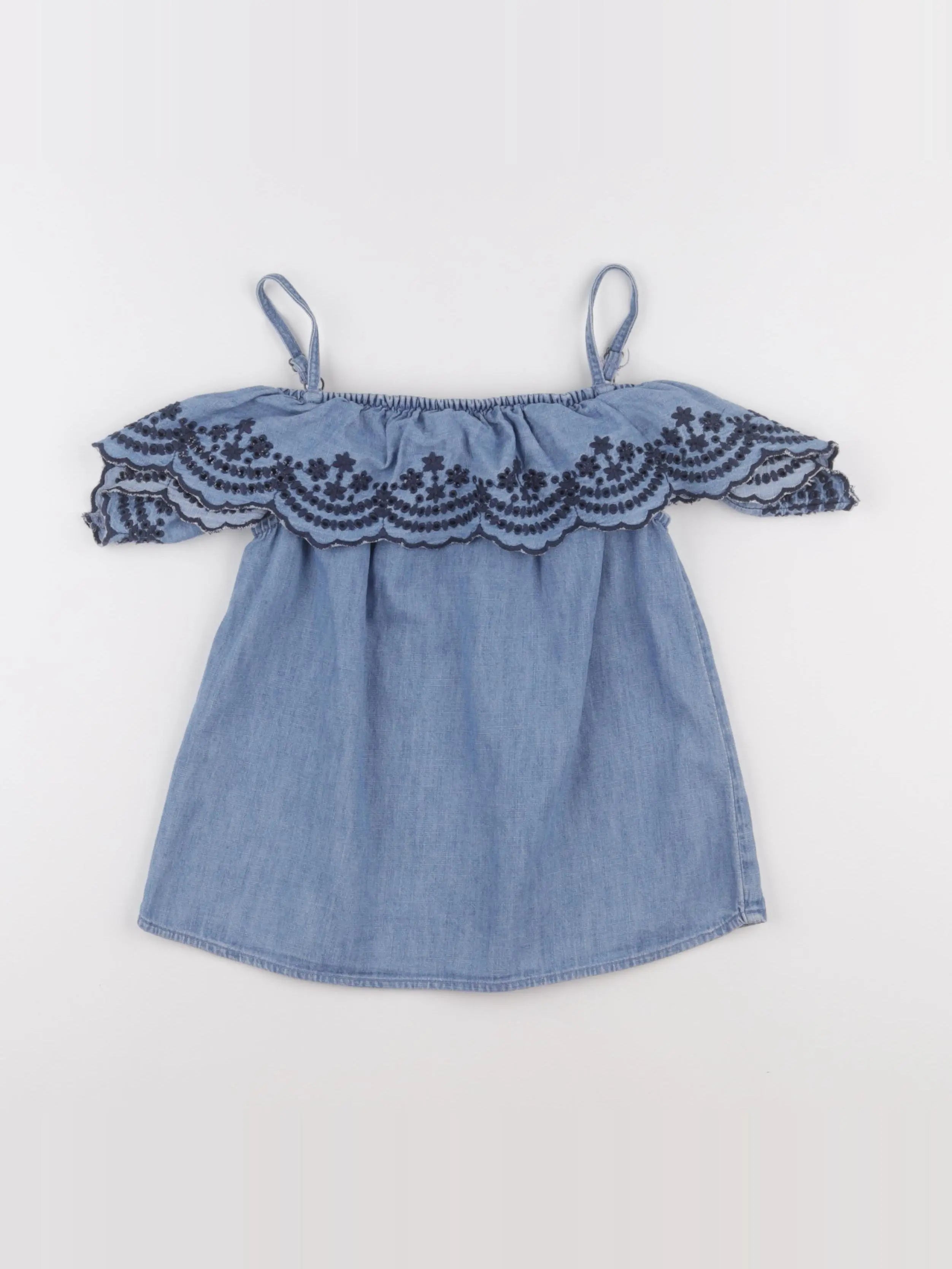 Abercrombie - blouse bleu - 11/12 ans