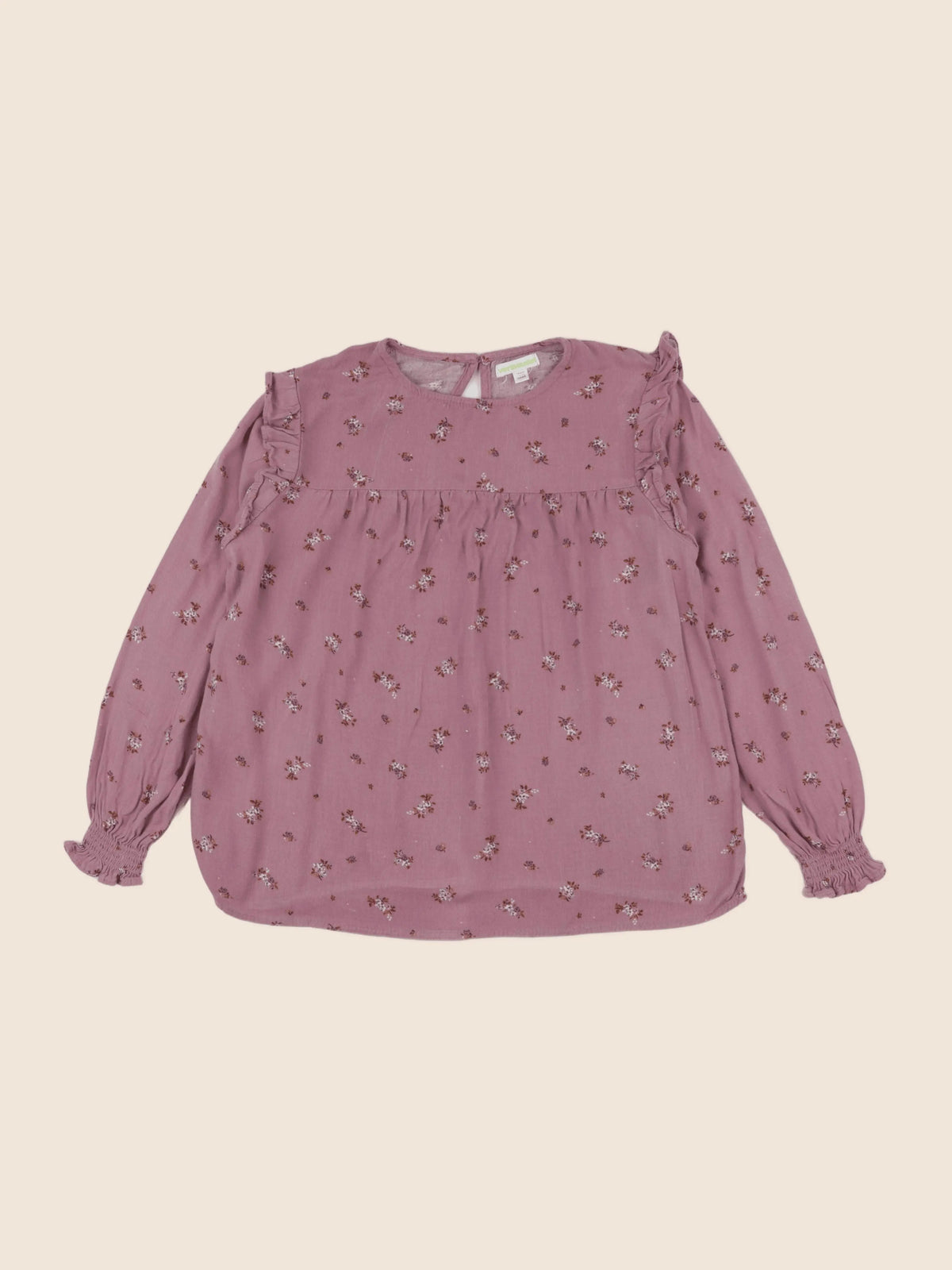 Vertbaudet - blouse violet - 10 ans