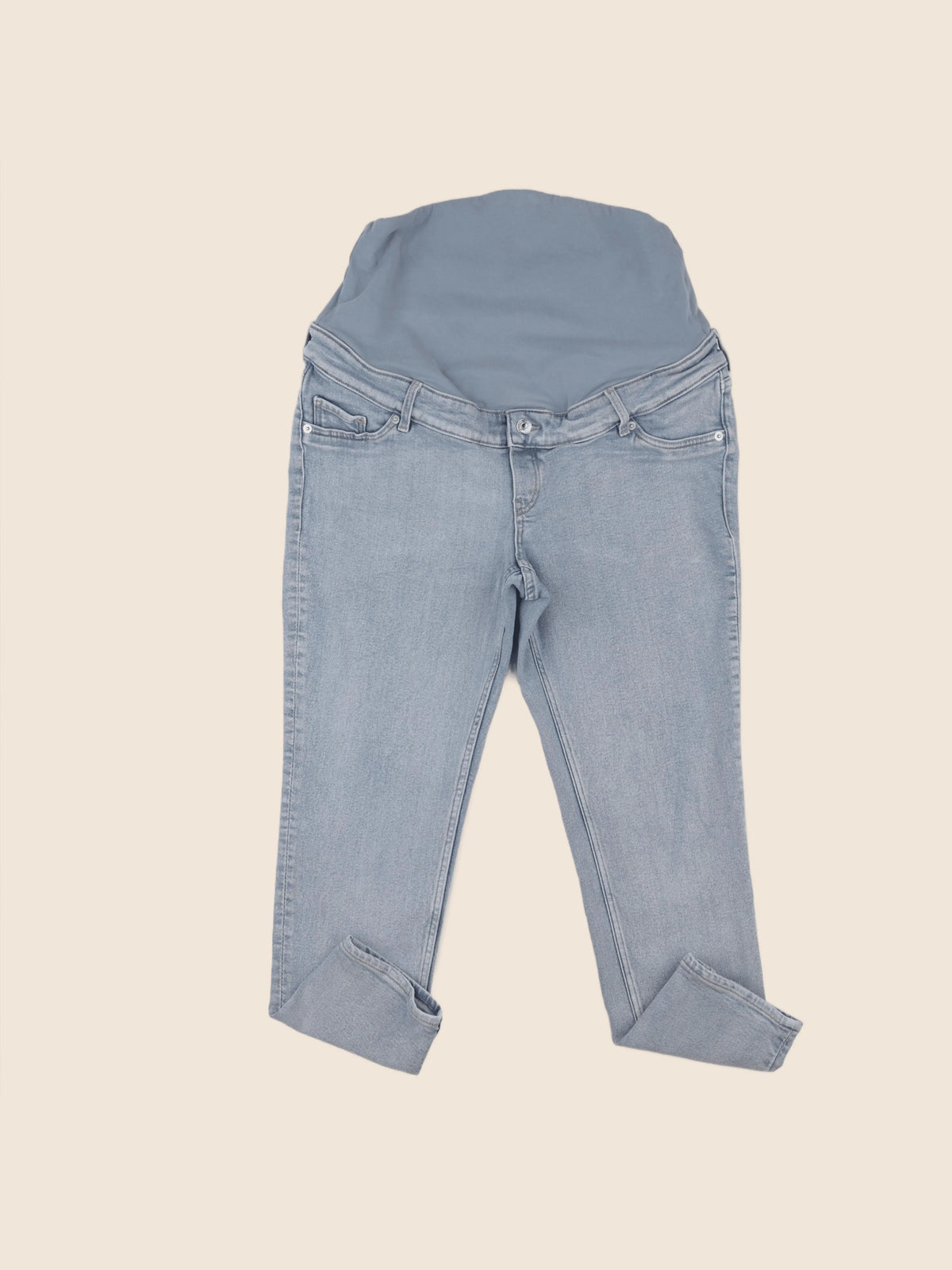 H&M - jean grossesse bleu - 44 à 46