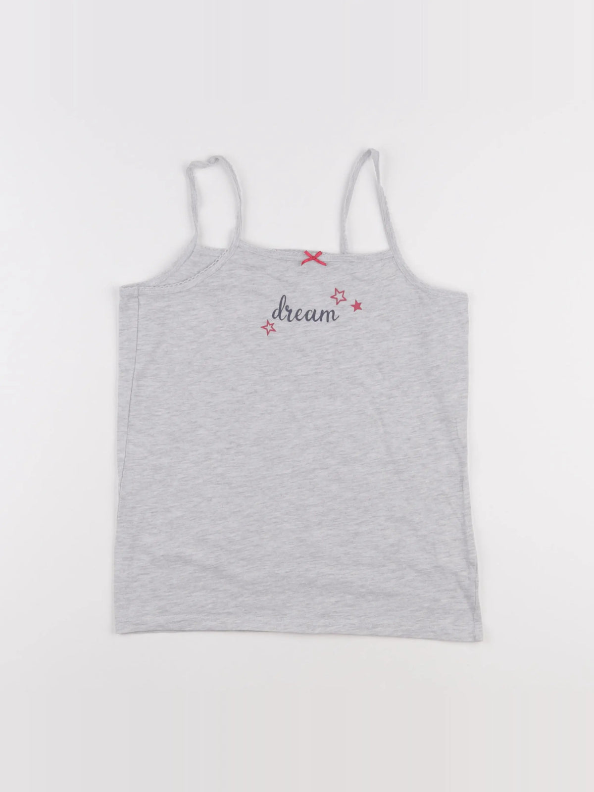 Vertbaudet - maillot de corps gris - 12 ans