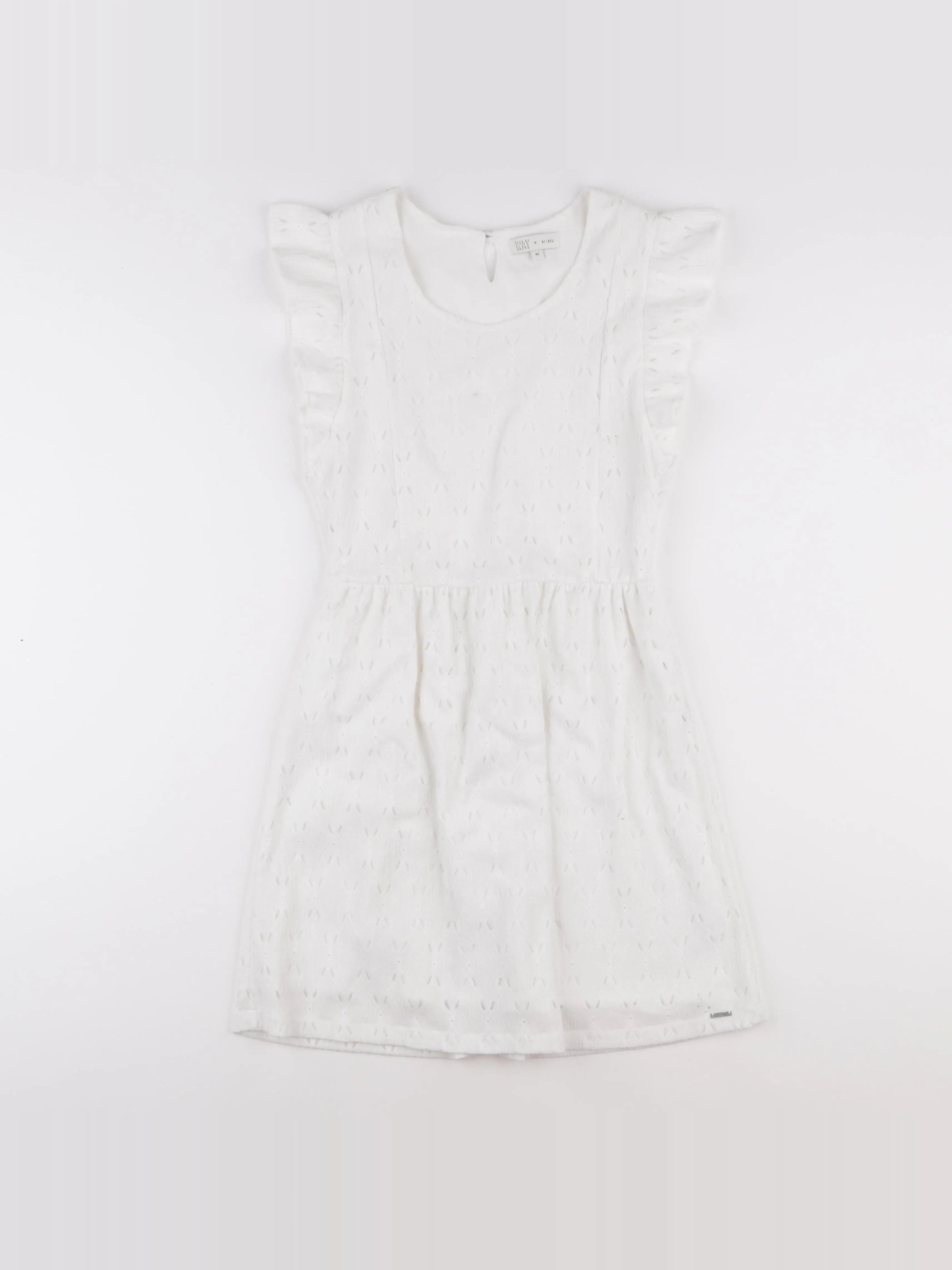 IKKS - robe blanc - 12 ans