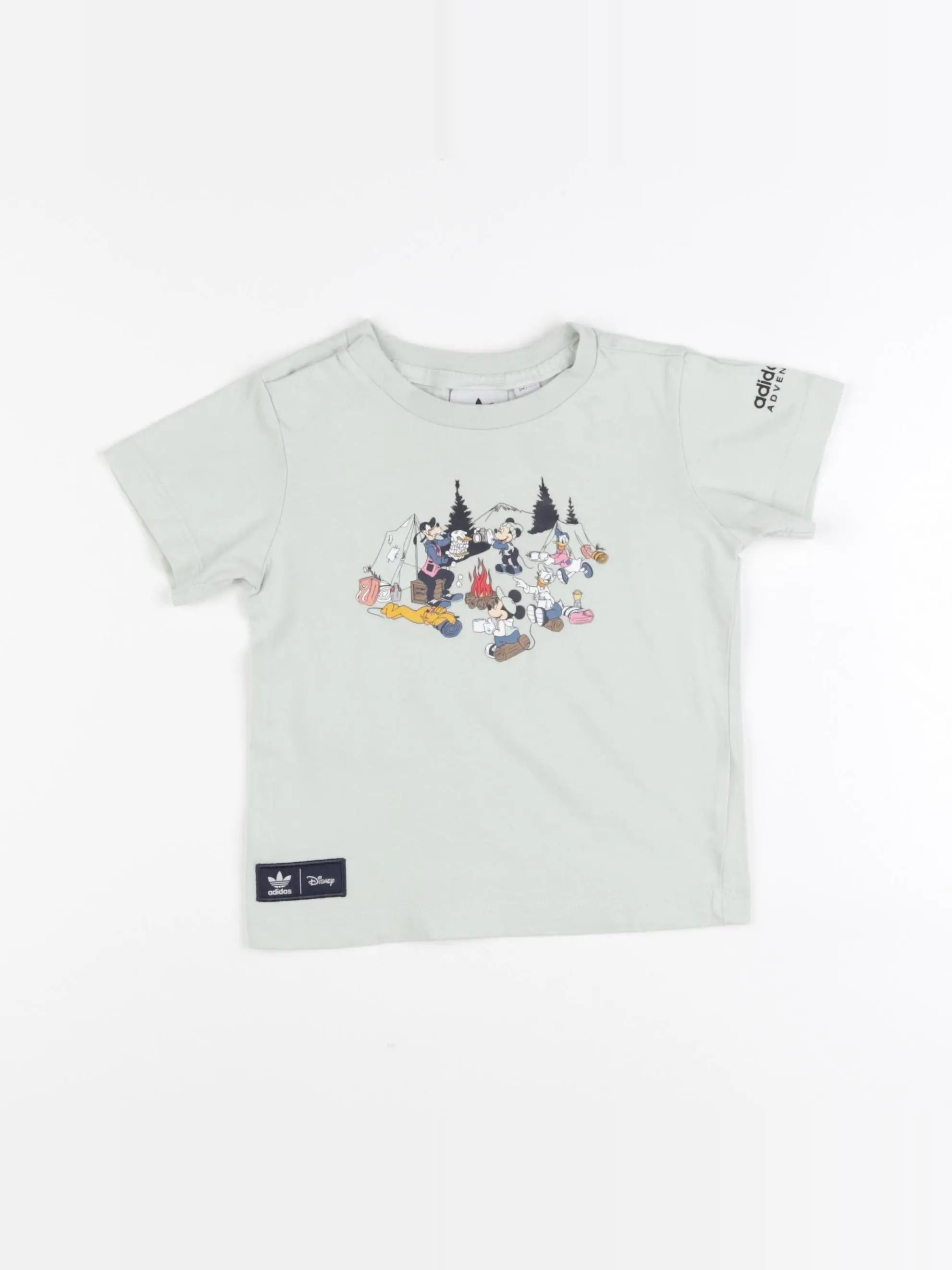 Adidas - tee-shirt vert - 9/12 mois