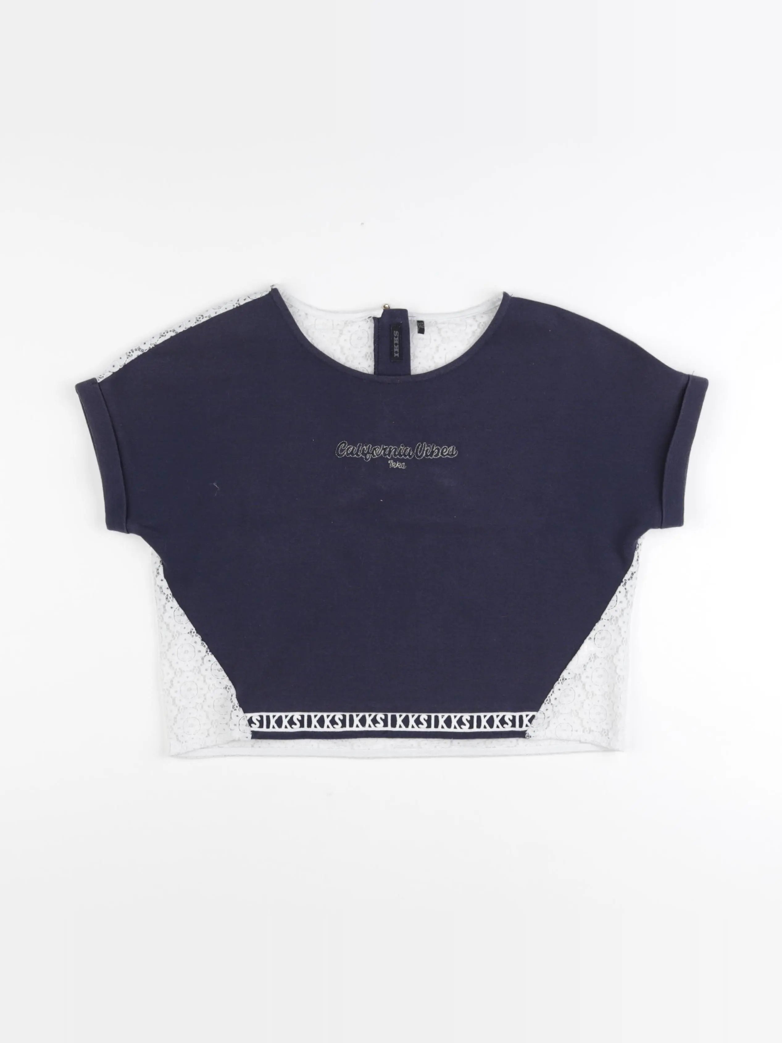 IKKS - tee-shirt bleu - 12 ans