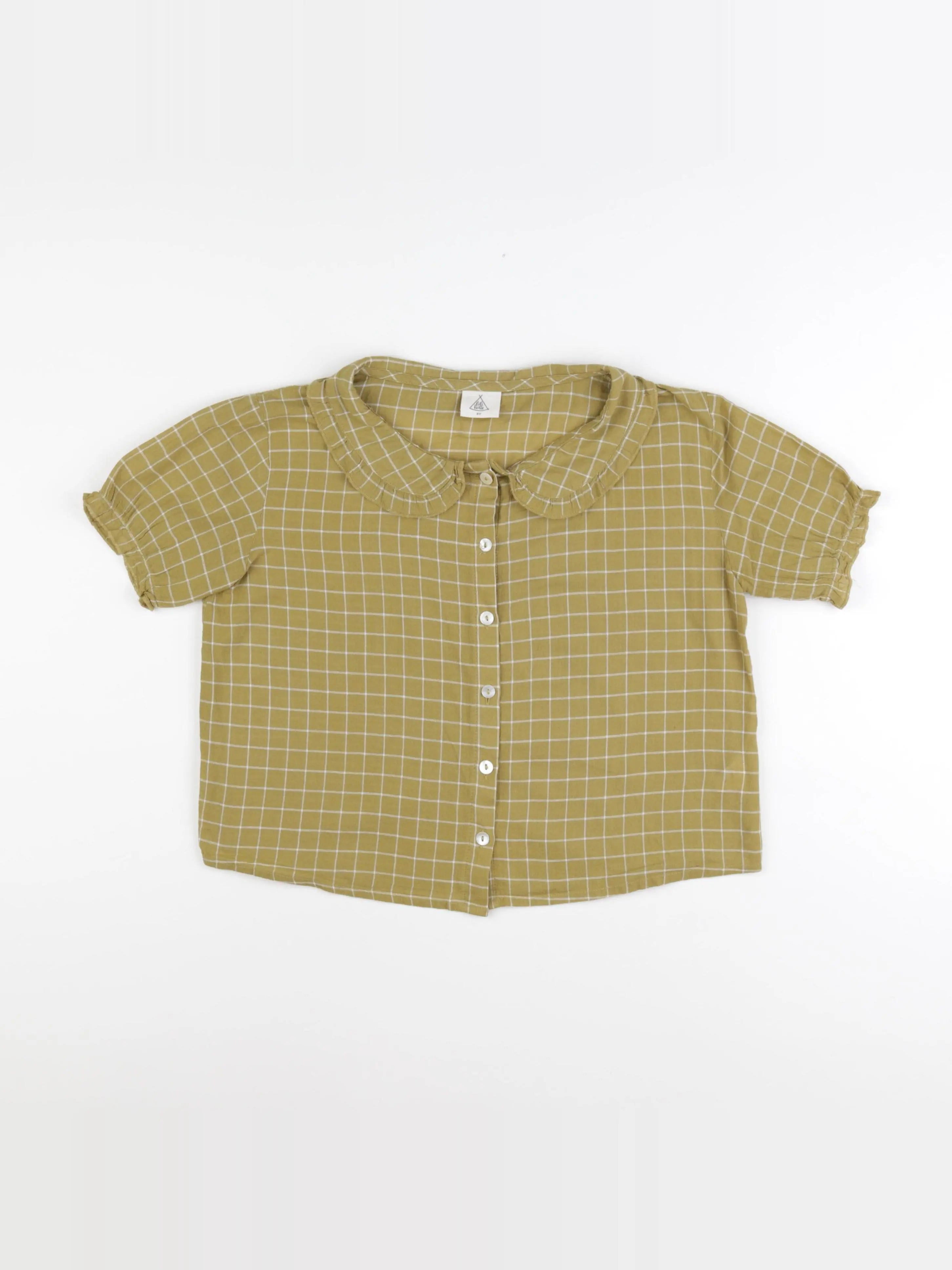 Lililotte - blouse jaune - 8 ans