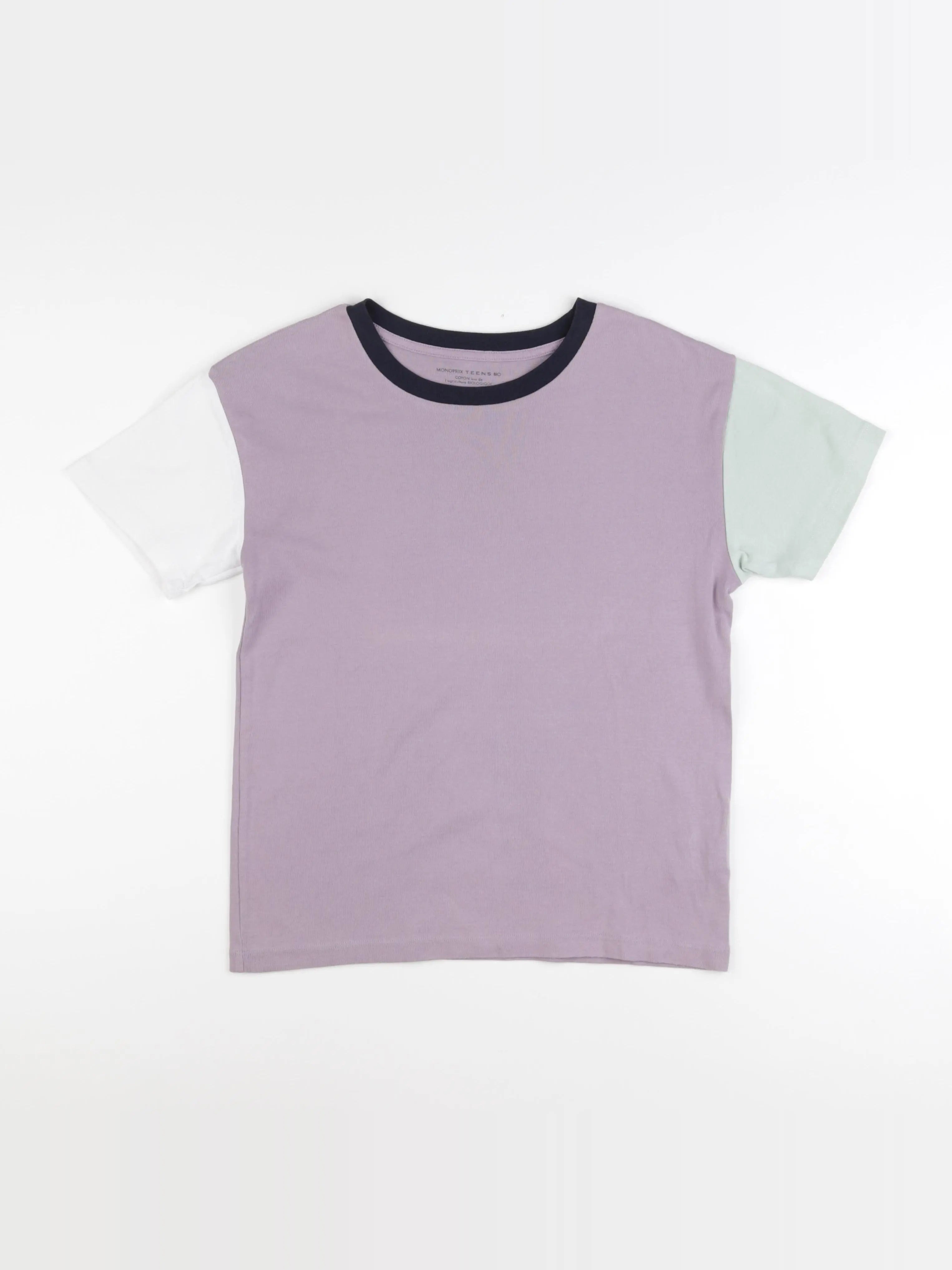 Monoprix - tee-shirt violet - 14 ans