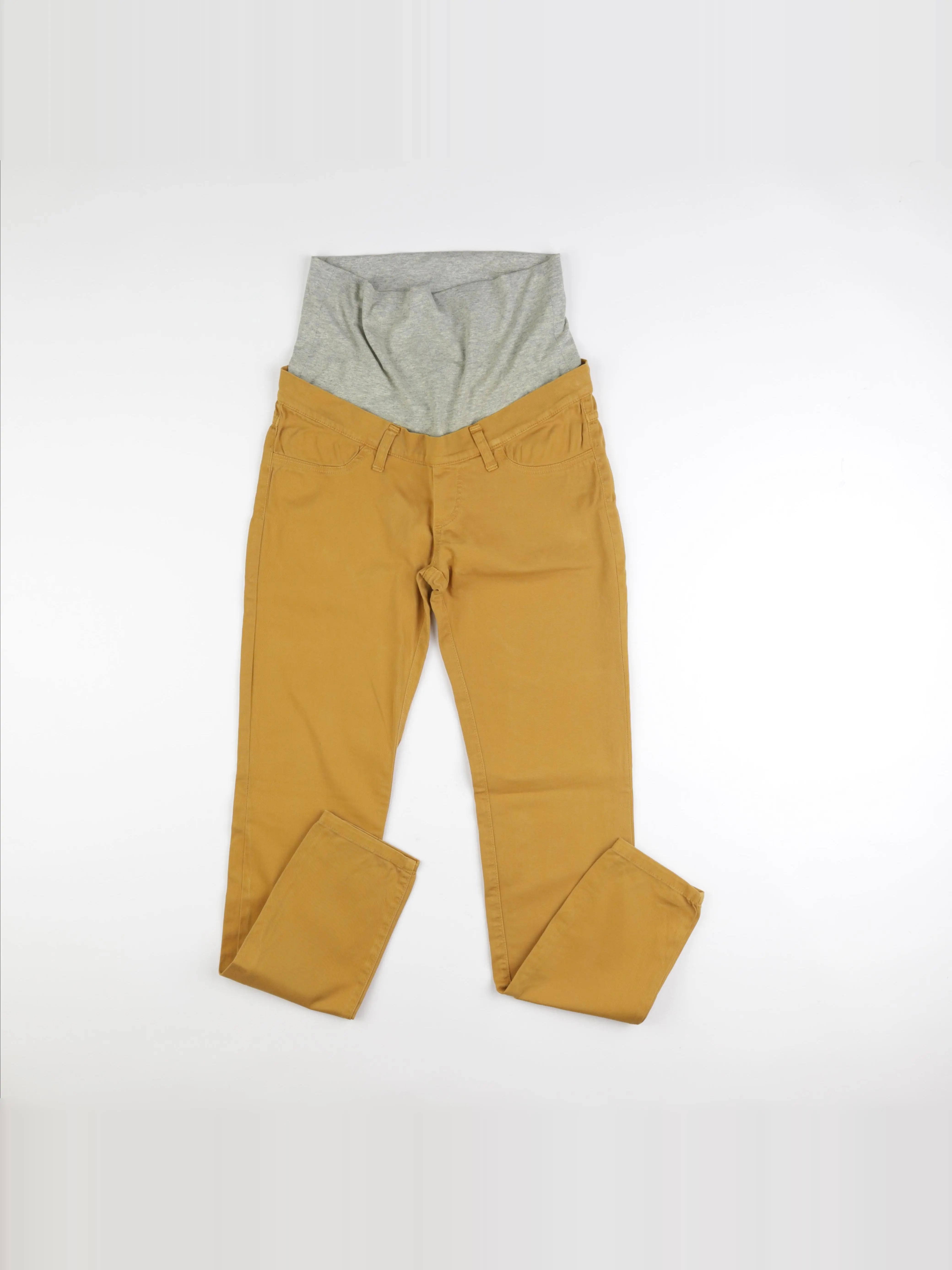 Envie de fraise - pantalon grossesse jaune - 38