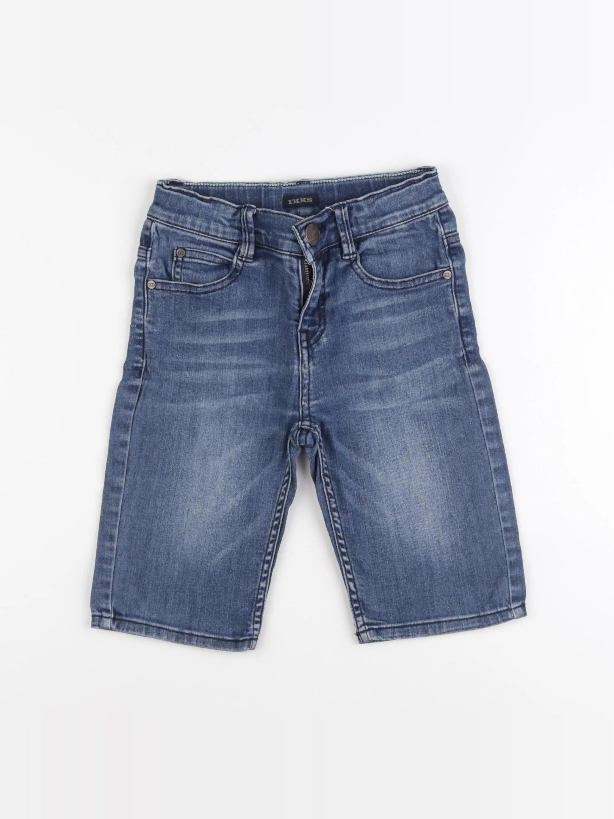 IKKS - short bleu - 8 ans