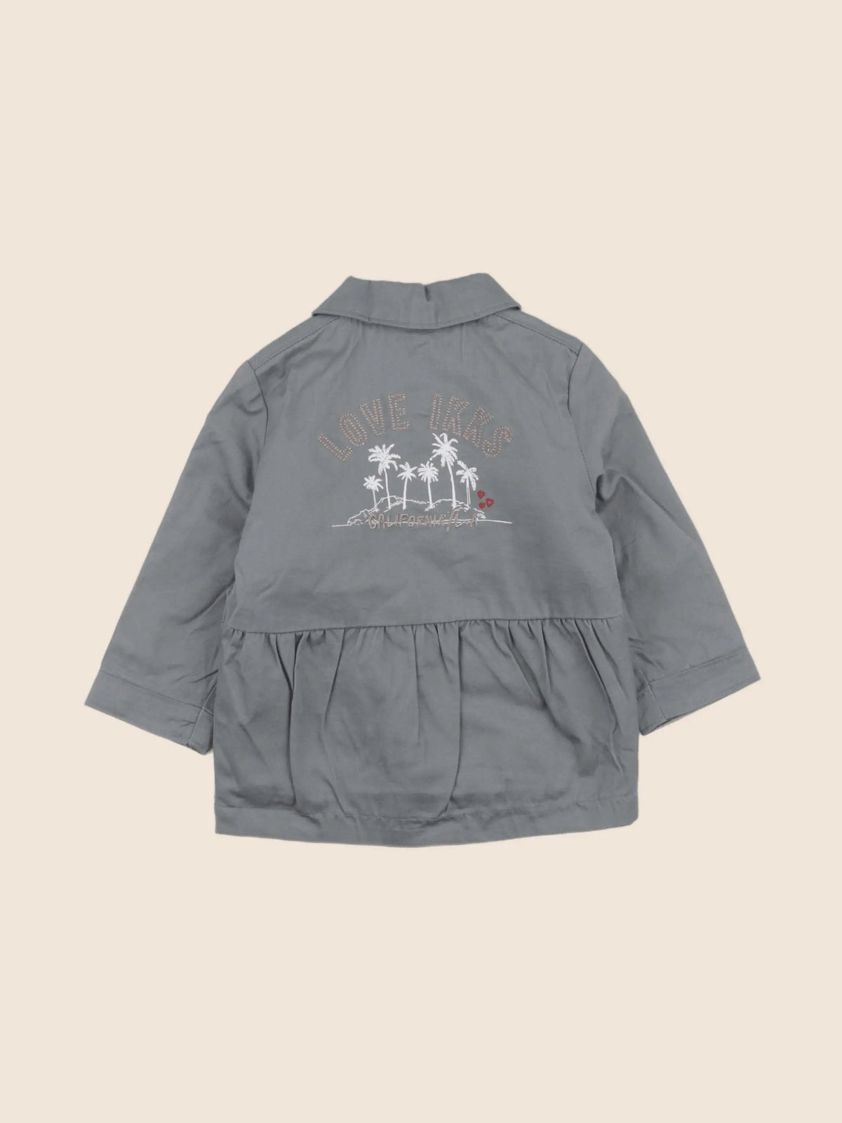 IKKS - veste imprimé au dos vert - 12 mois