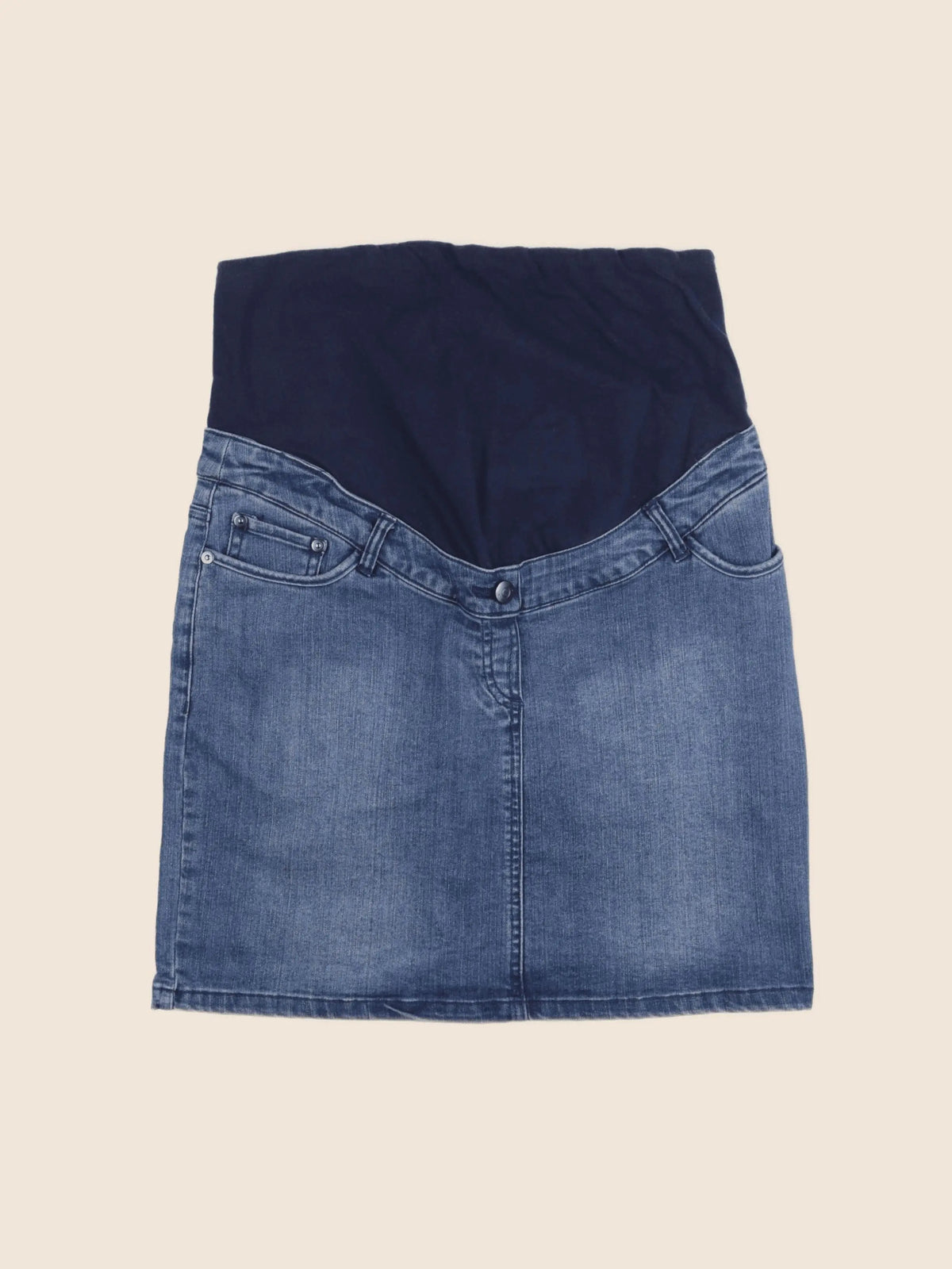 Vertbaudet - jupe grossesse bleu - 36
