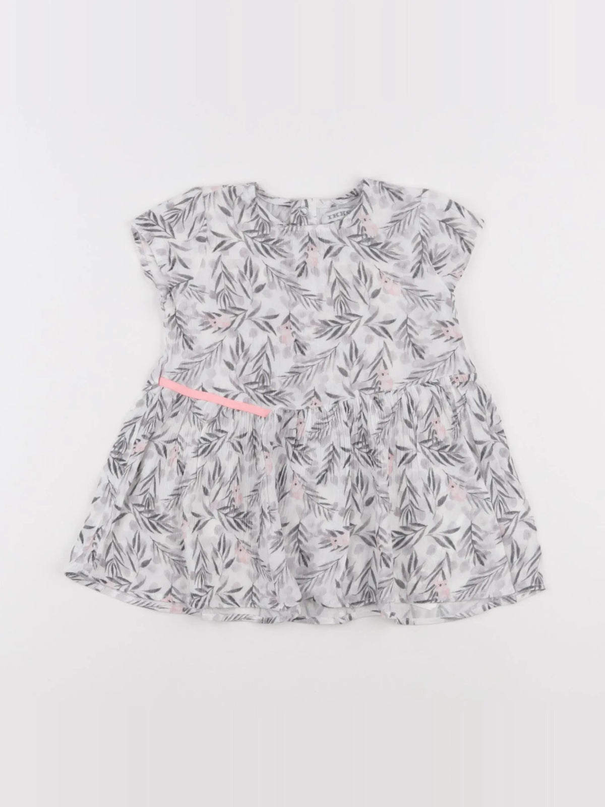 IKKS - robe blanc - 12 mois