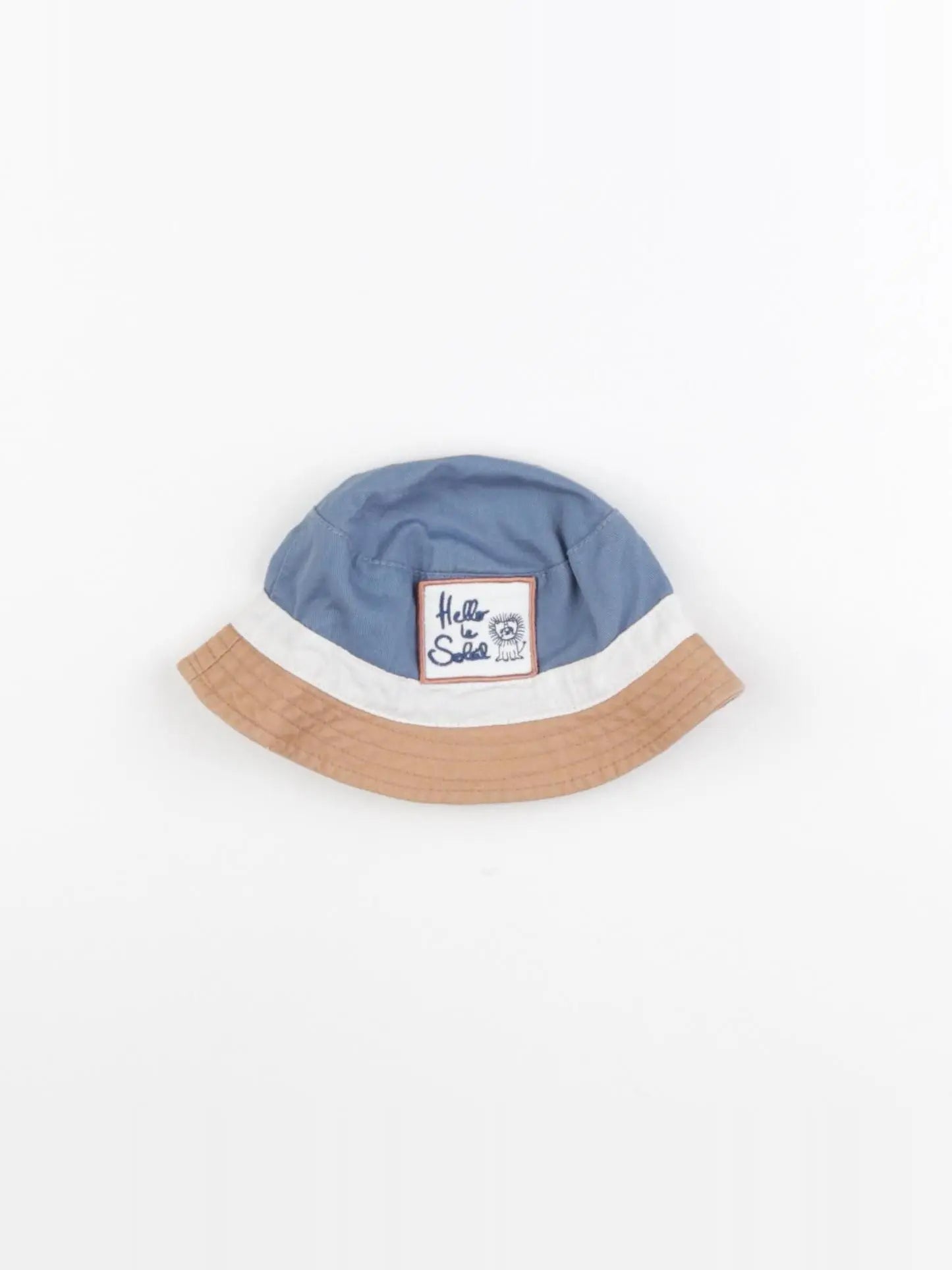 Vertbaudet - chapeau beige - 3/6 mois