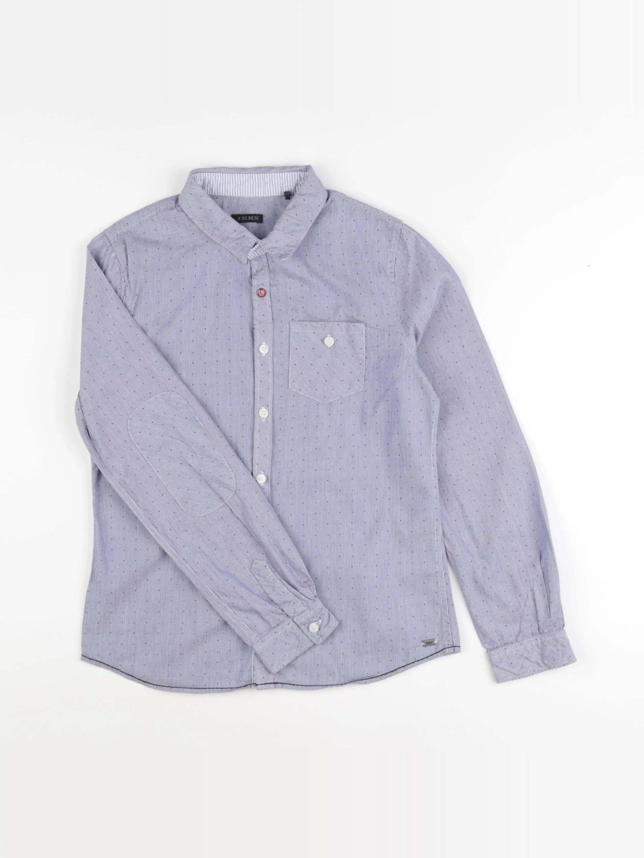 IKKS - chemise bleu - 10 ans