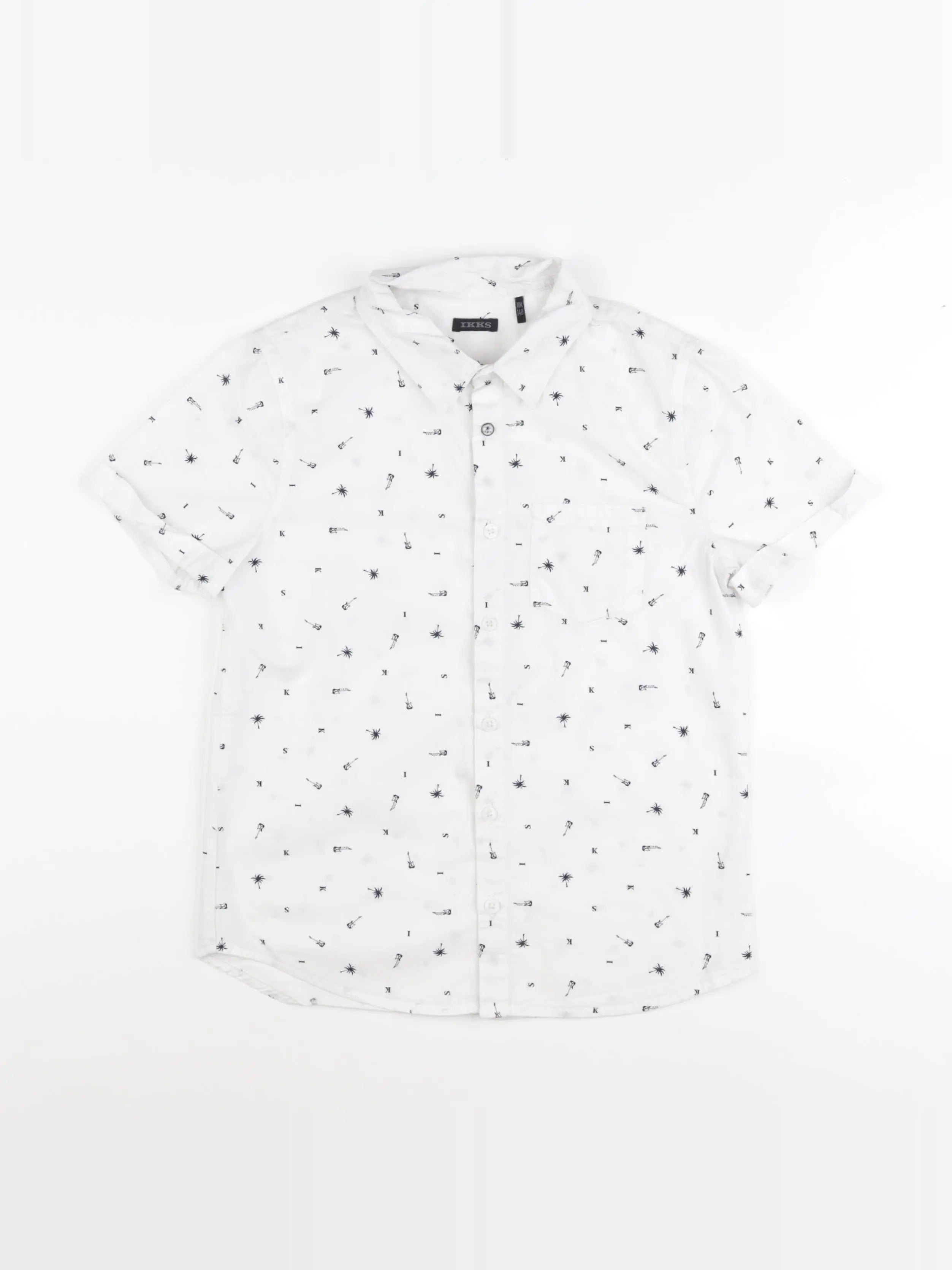 IKKS - chemise blanc - 10 ans