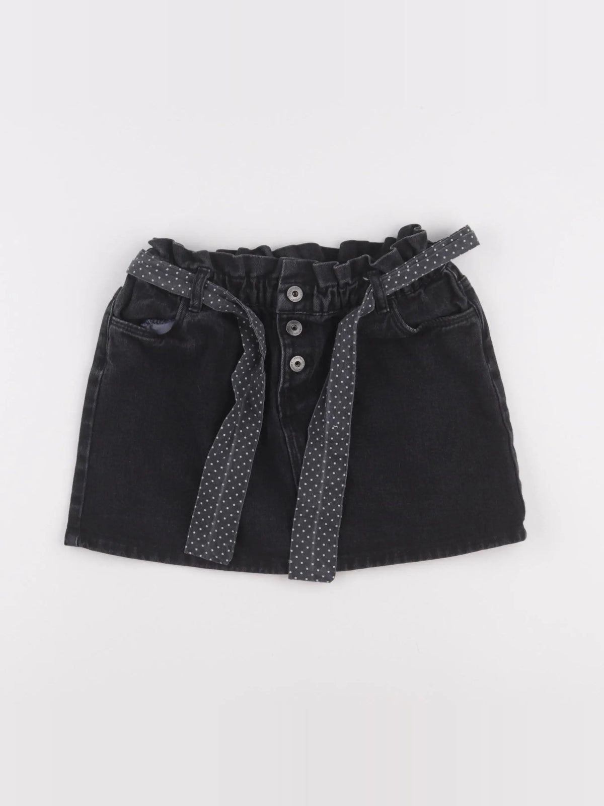 Vertbaudet - jupe gris - 9 ans