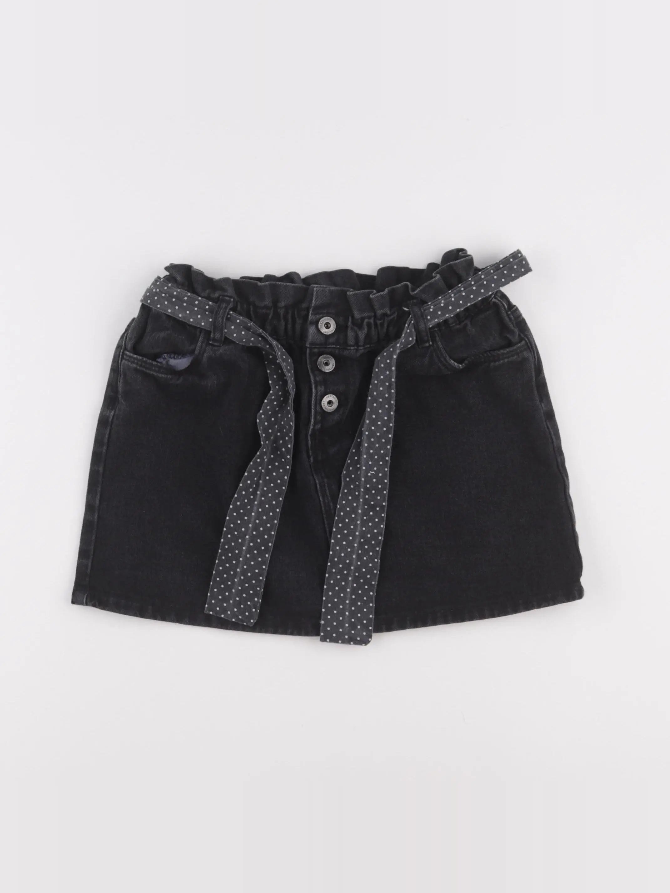 Vertbaudet - jupe gris - 9 ans