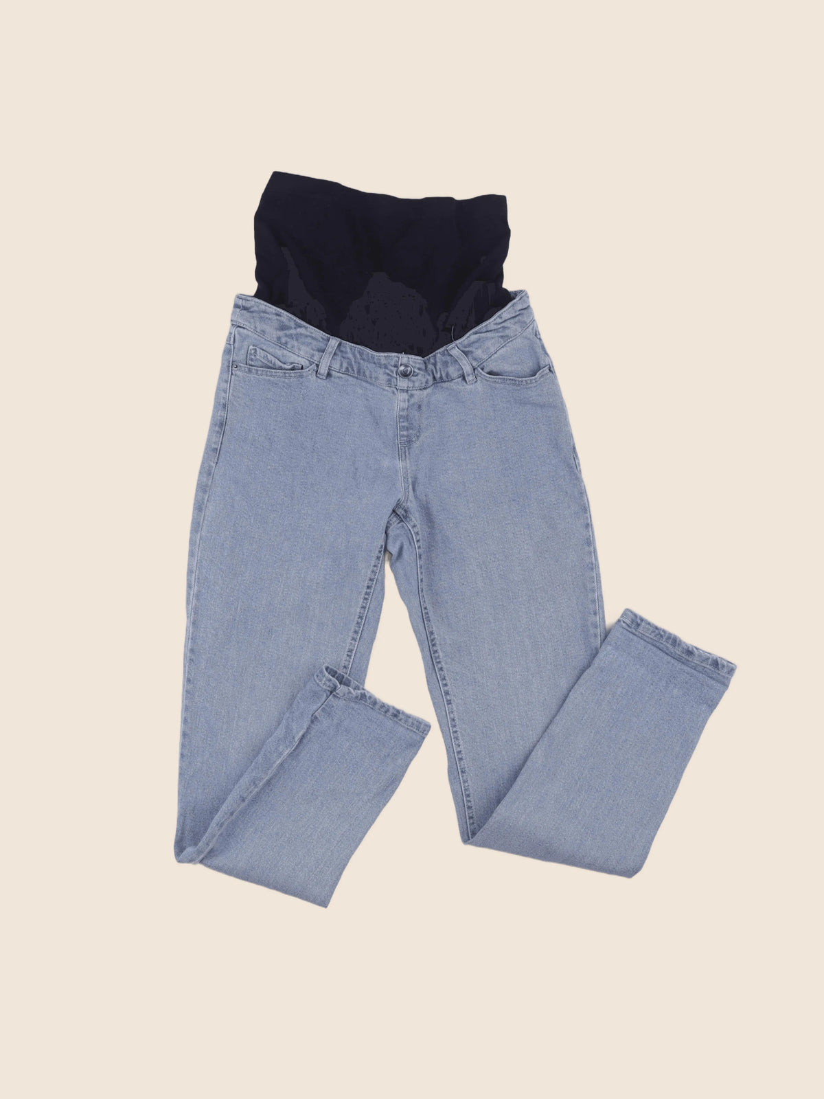 Vertbaudet - jean grossesse bleu - 34