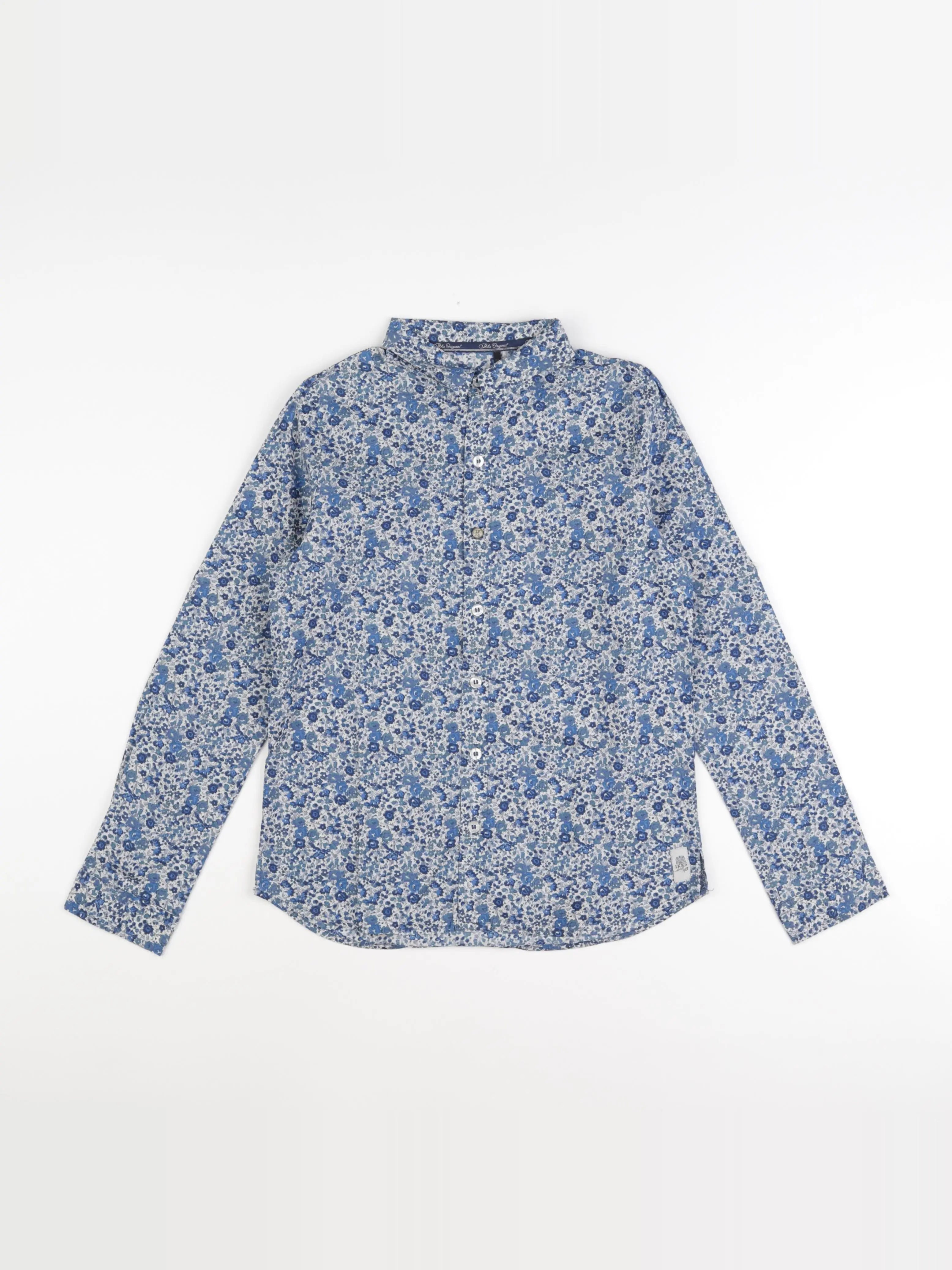 IKKS - chemise bleu - 10 ans