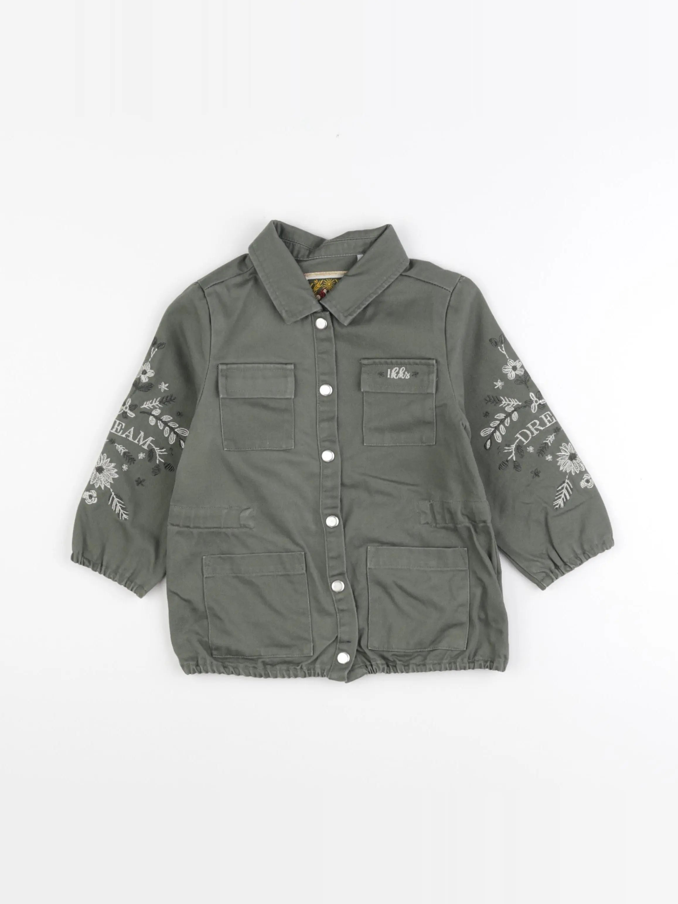 IKKS - veste vert - 2 ans