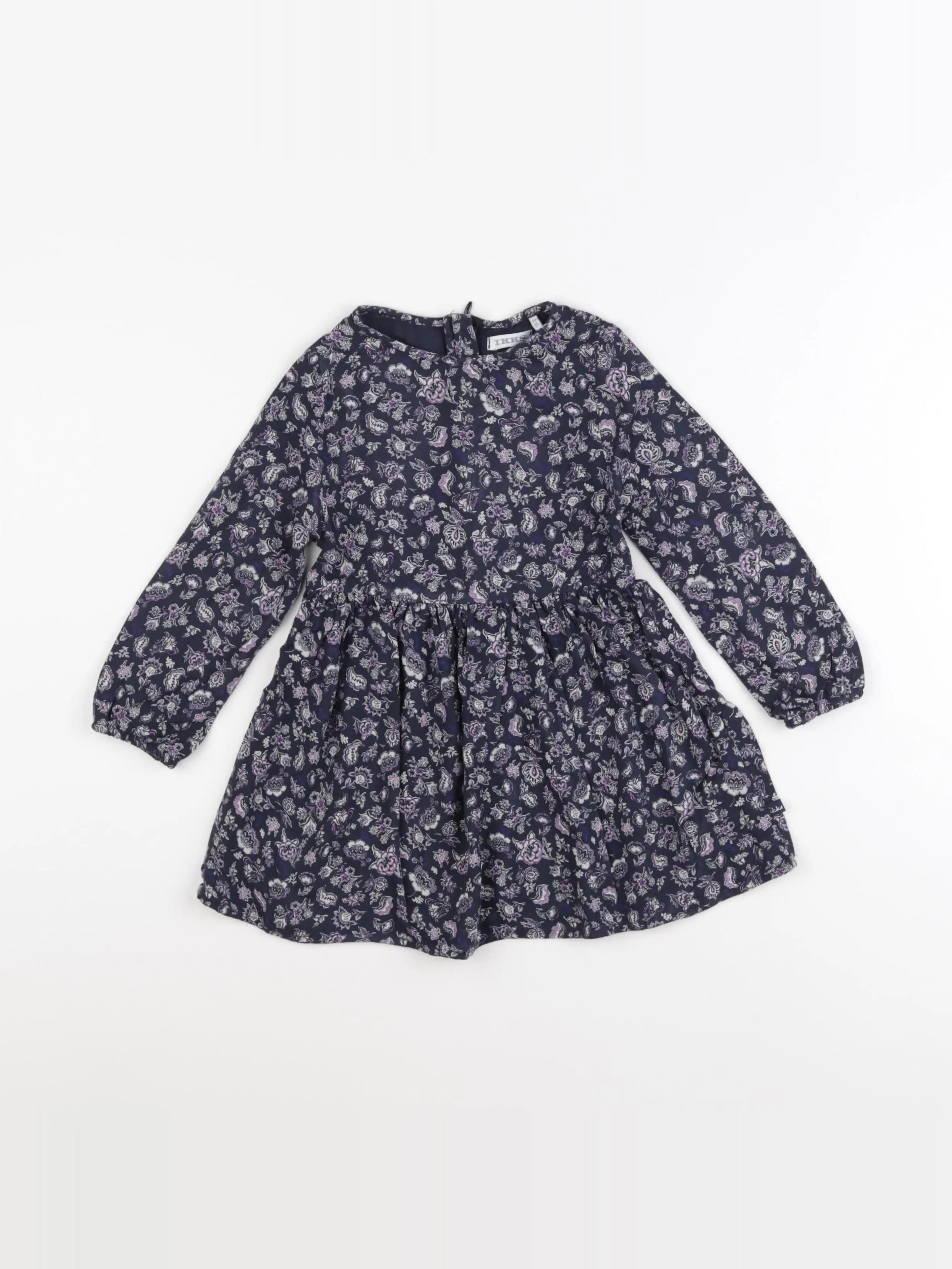 IKKS - robe bleu - 2 ans