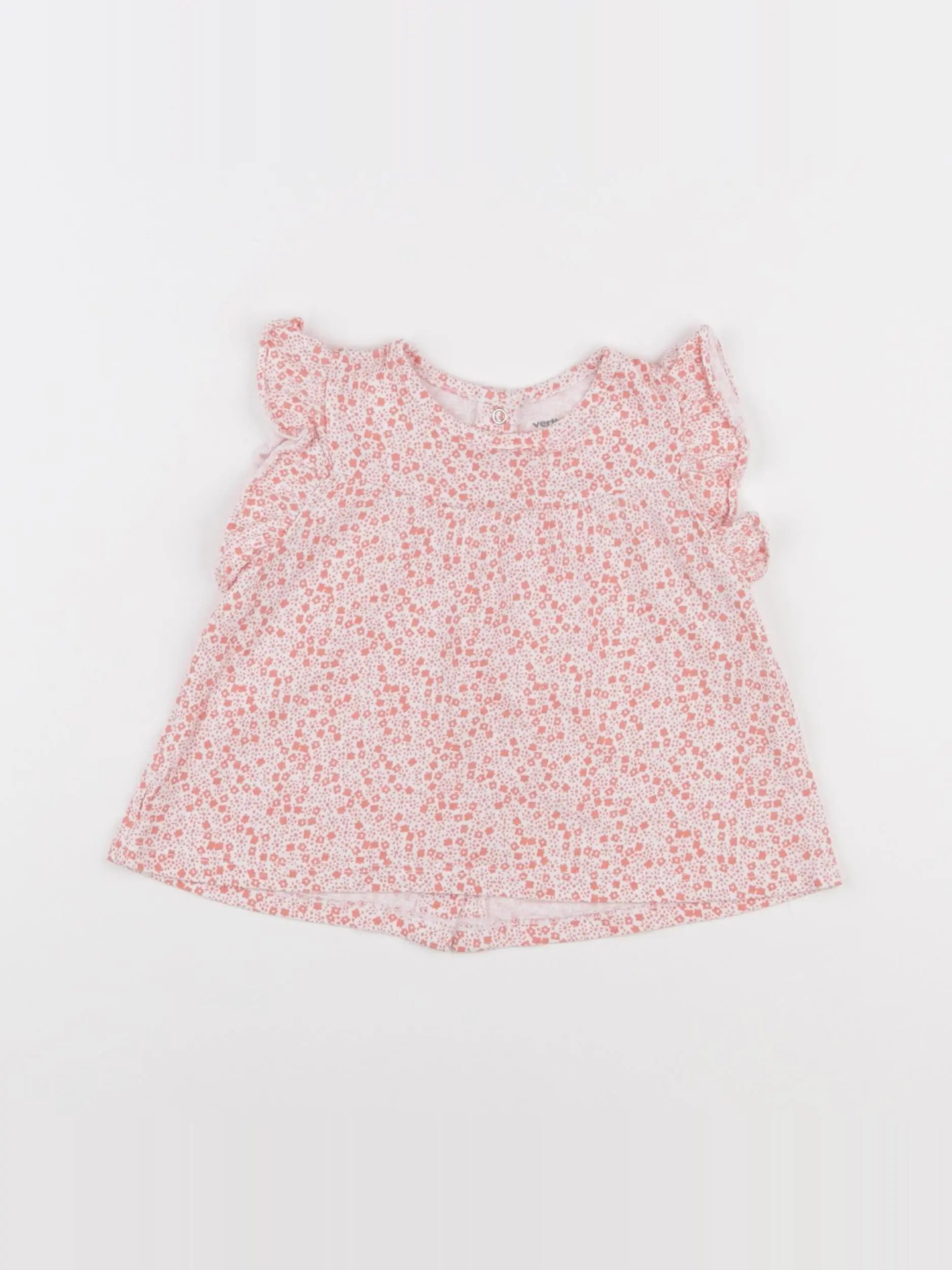 Vertbaudet - tee-shirt rose - 18 mois