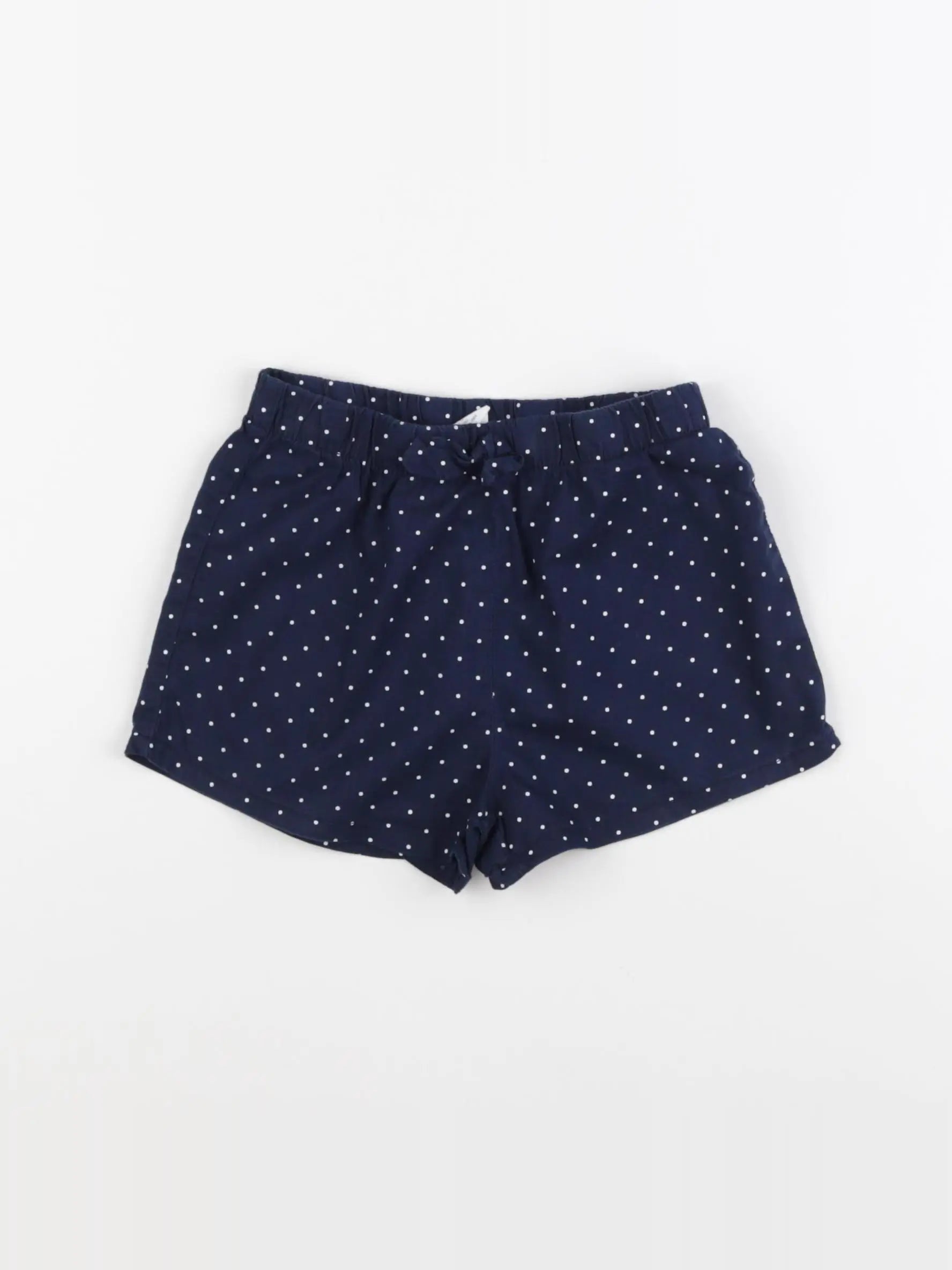 H&M - short bleu - 12/18 mois