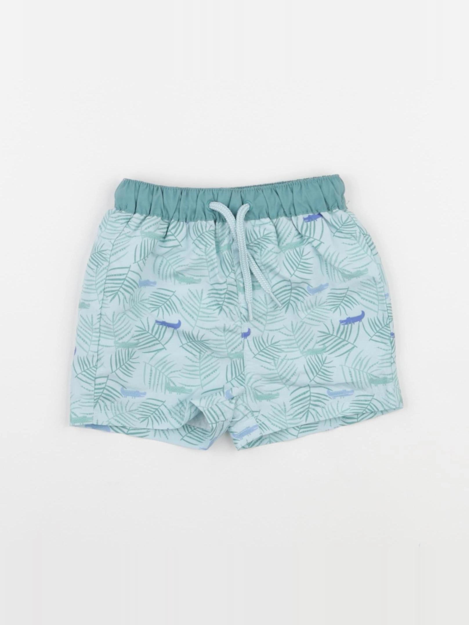 Vertbaudet - maillot de bain bleu - 6 mois