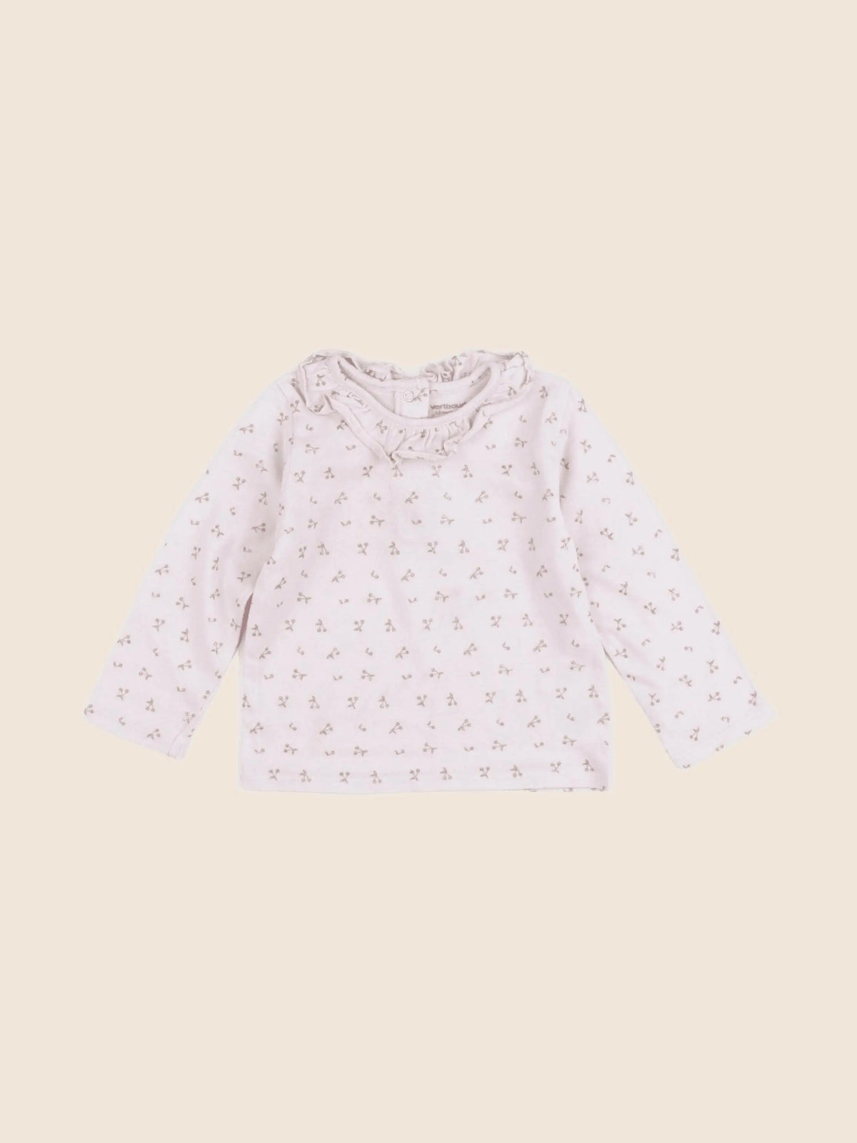 Vertbaudet - tee-shirt rose - 12 mois