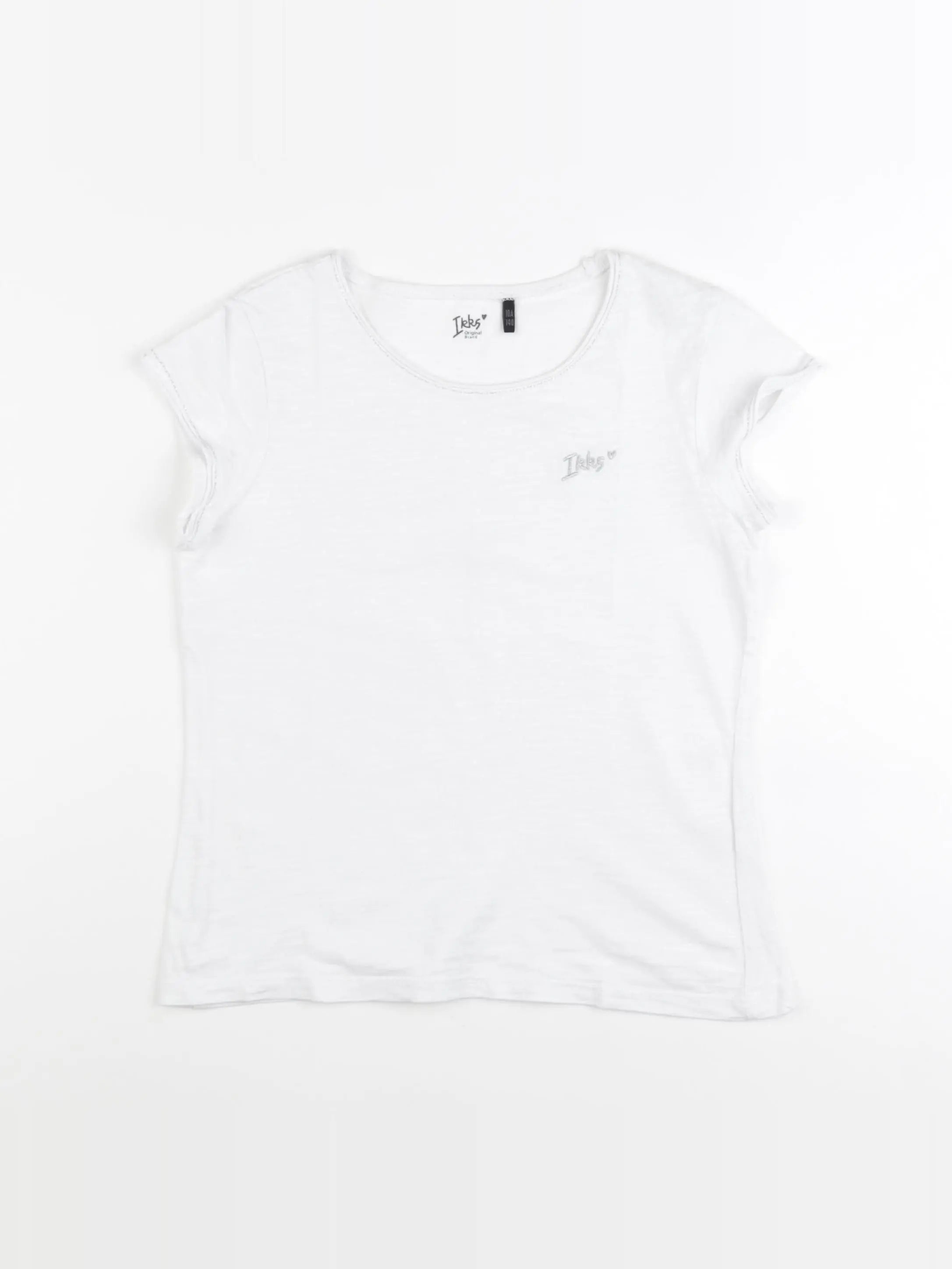 IKKS - tee-shirt blanc - 10 ans