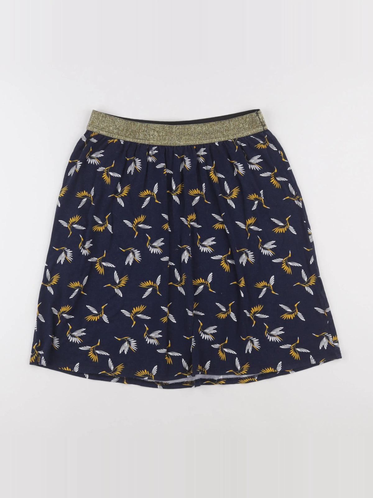 Envie de fraise - jupe grossesse bleu, jaune - 36 à 38