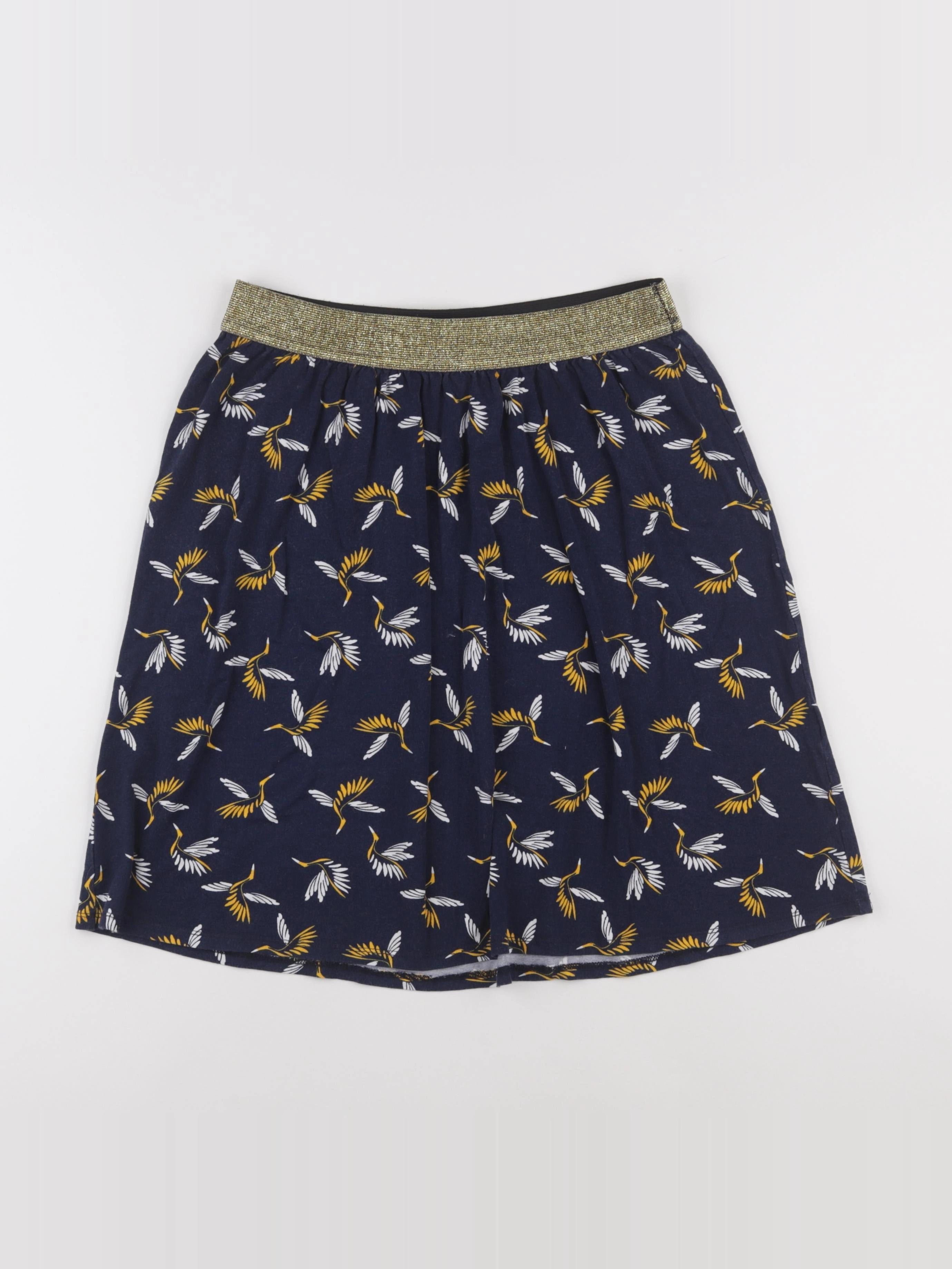 Envie de fraise - jupe grossesse bleu, jaune - 36 à 38