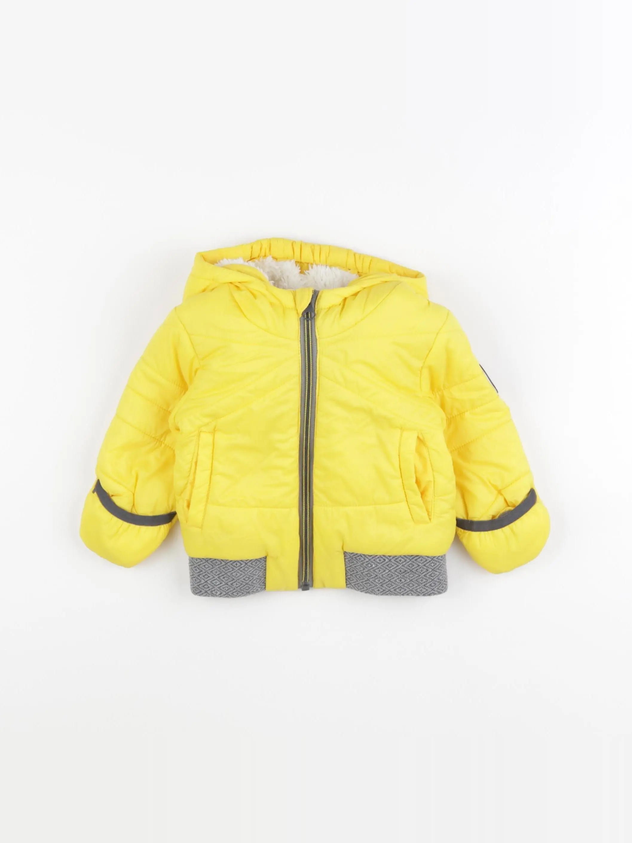 IKKS - doudoune jaune - 6 mois