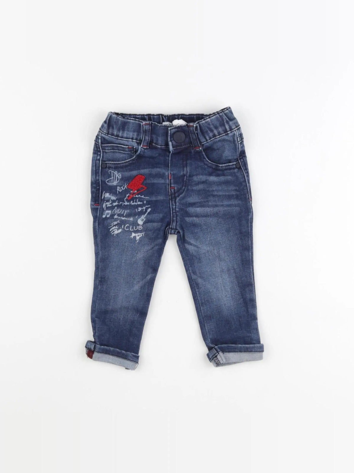 IKKS - jean bleu - 6 mois