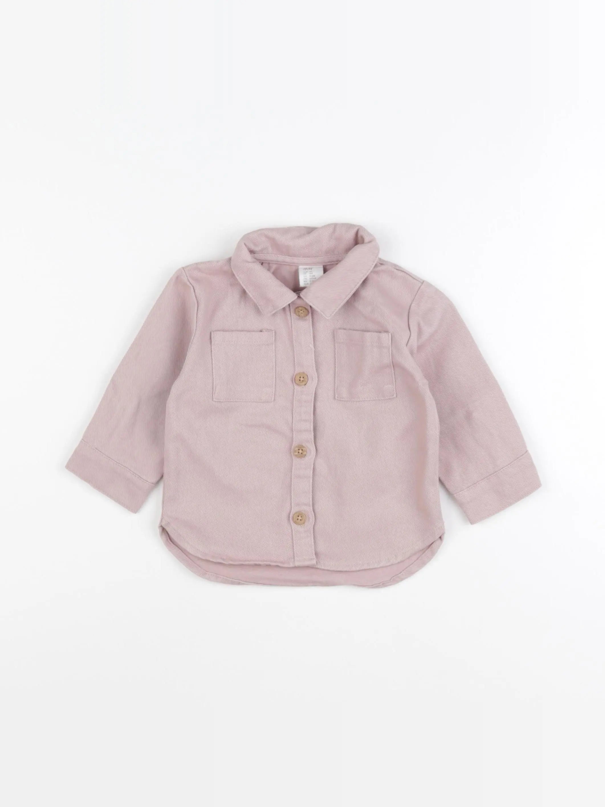 H&M - veste rose - 3/6 mois