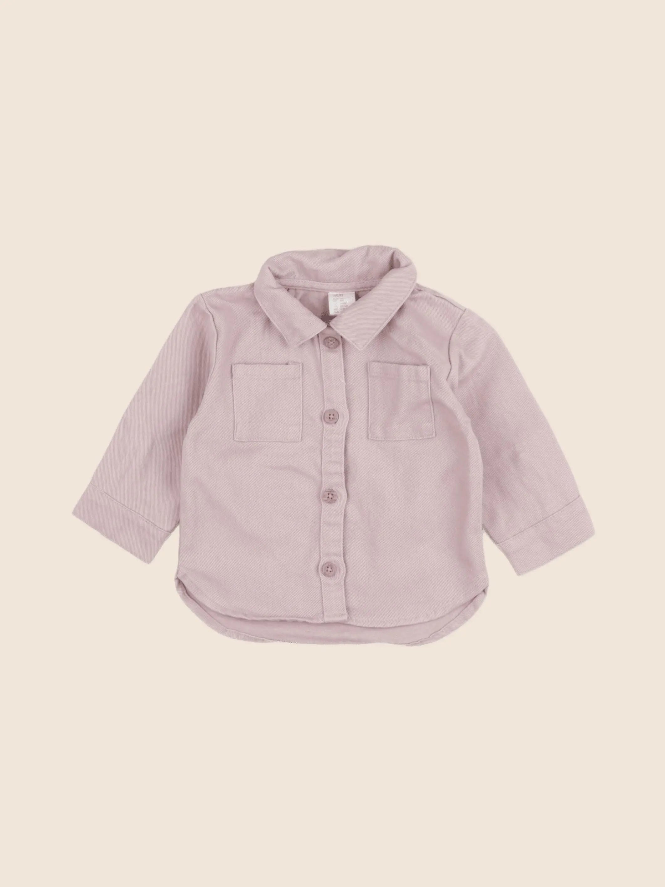H&M - veste rose - 3/6 mois