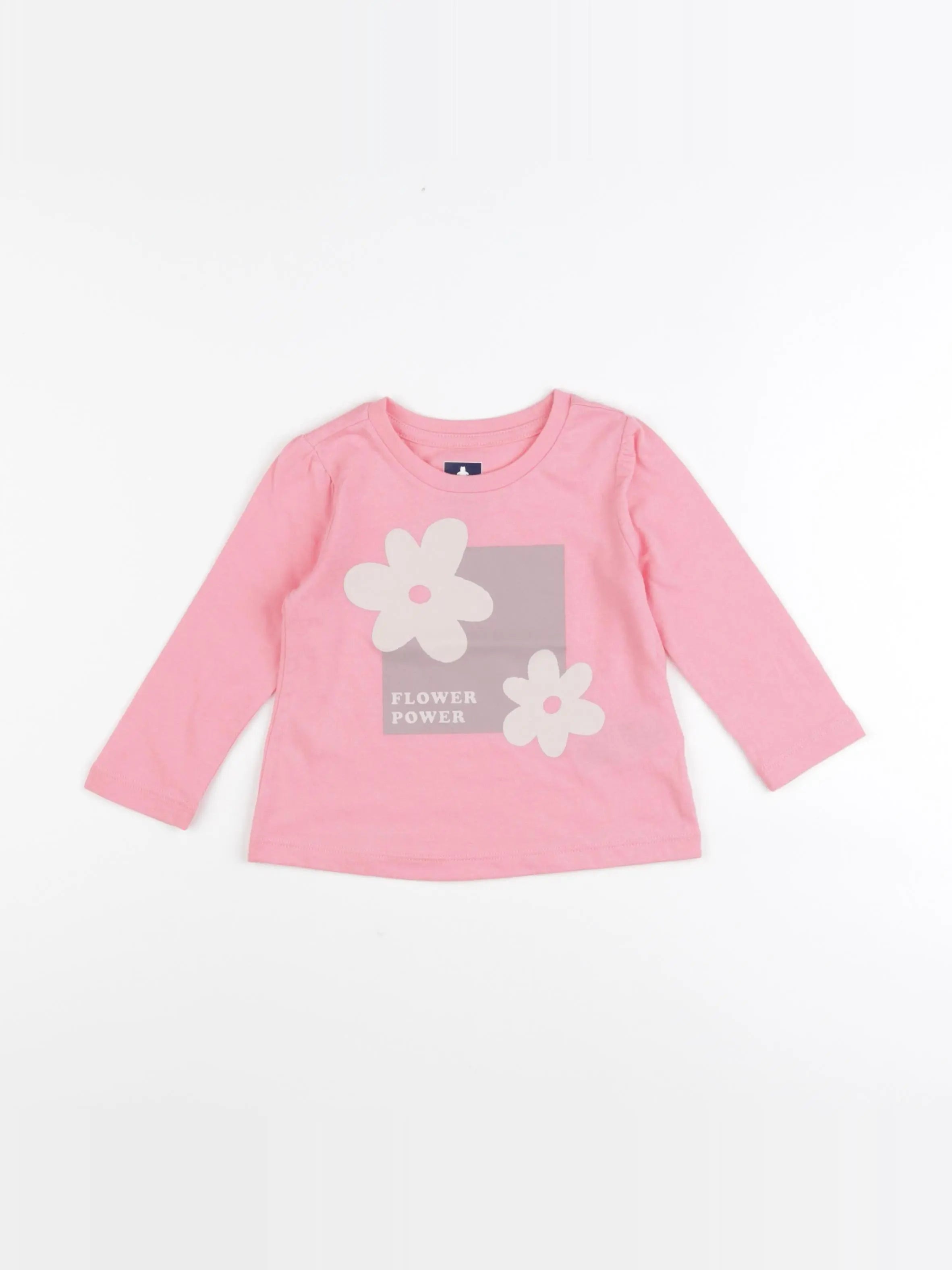 GAP - tee-shirt rose - 12/18 mois